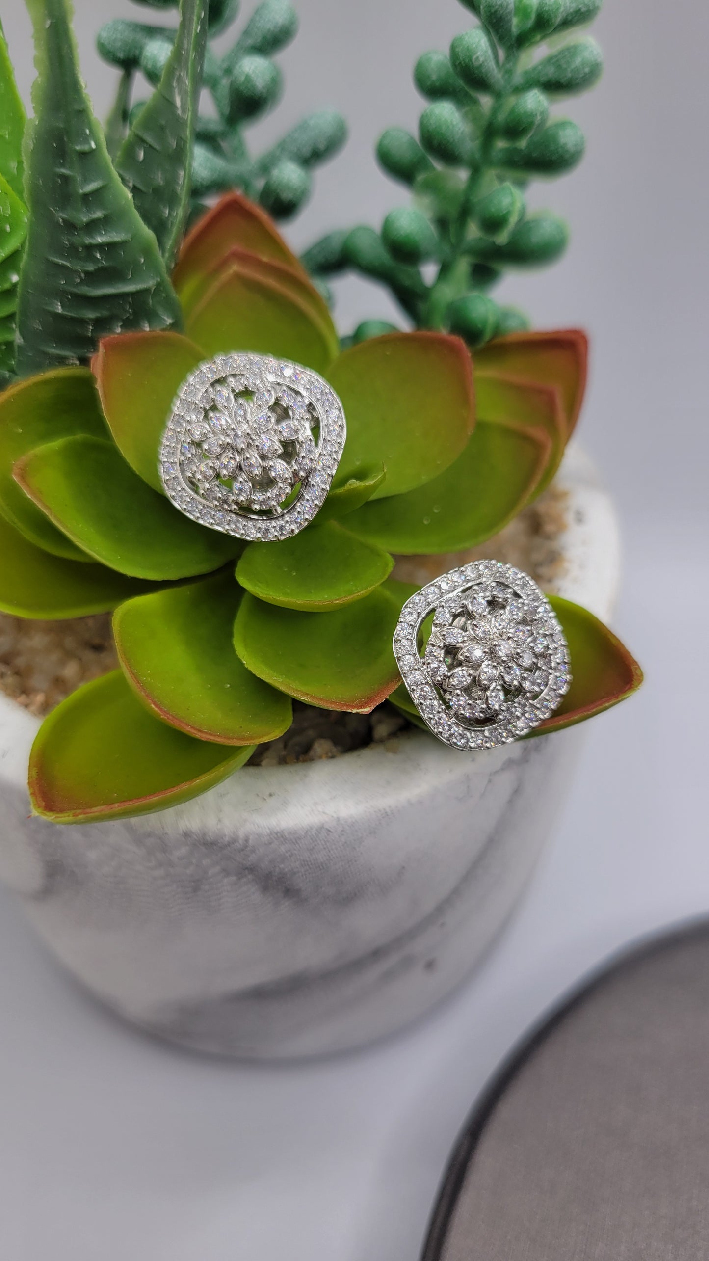 American Diamond studs