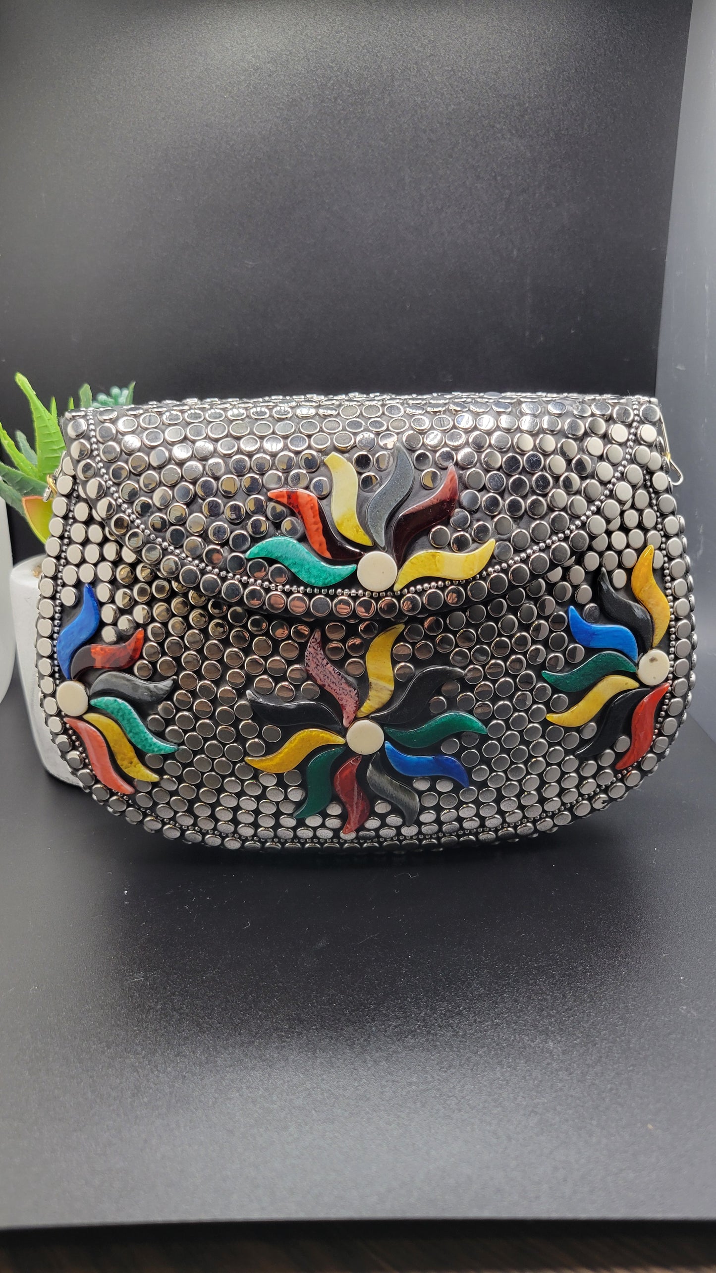 Metal purse
