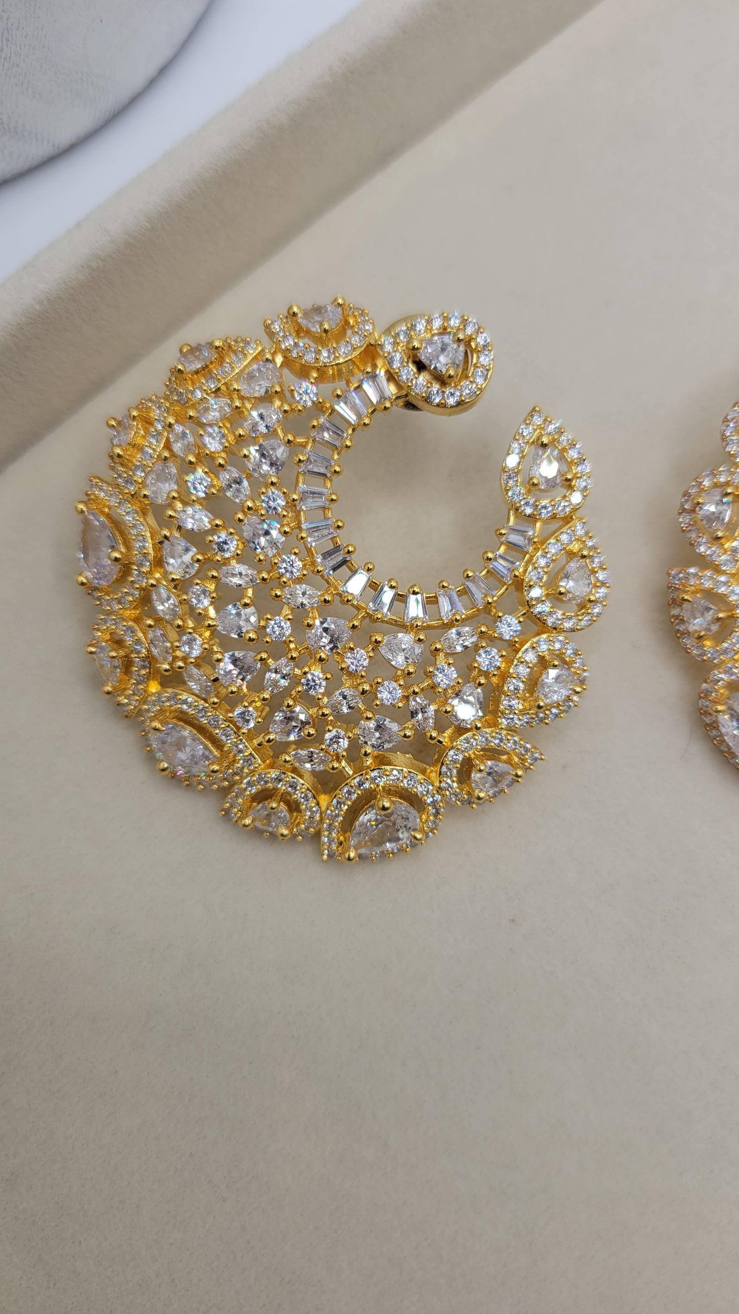 CZ earrings