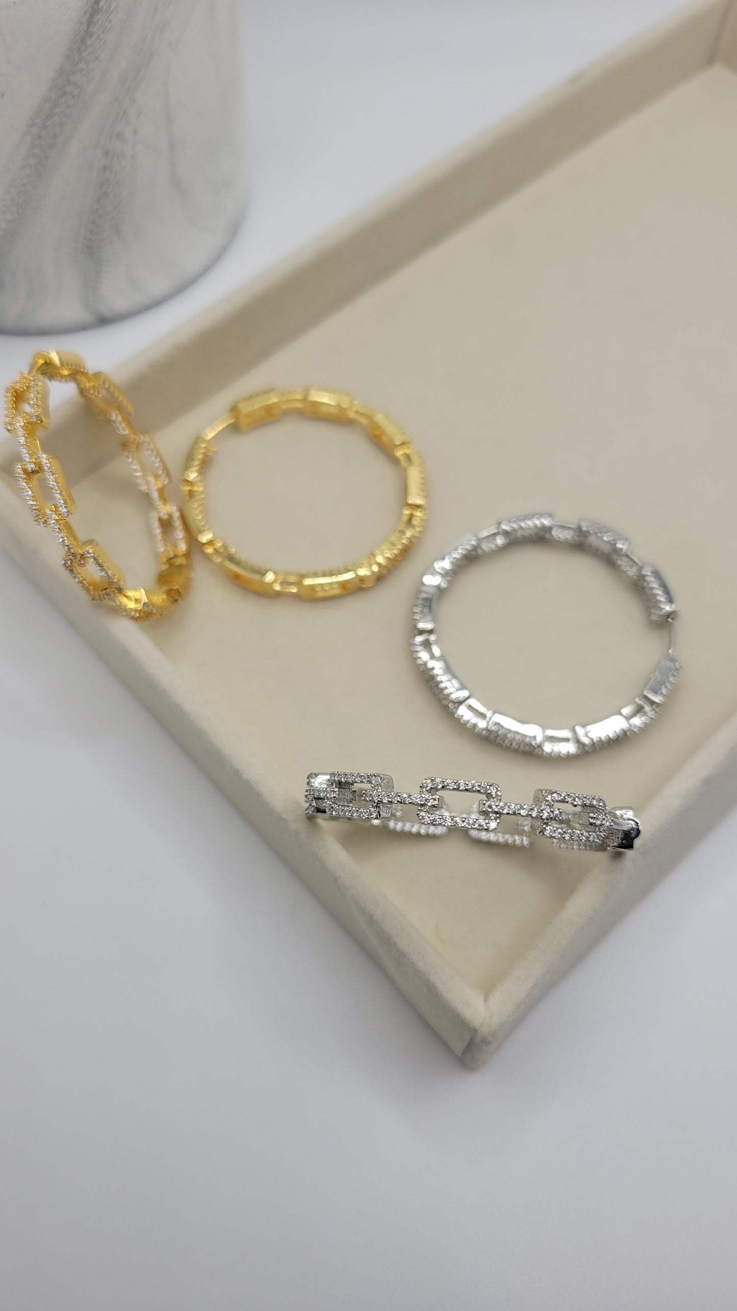 CZ hoops