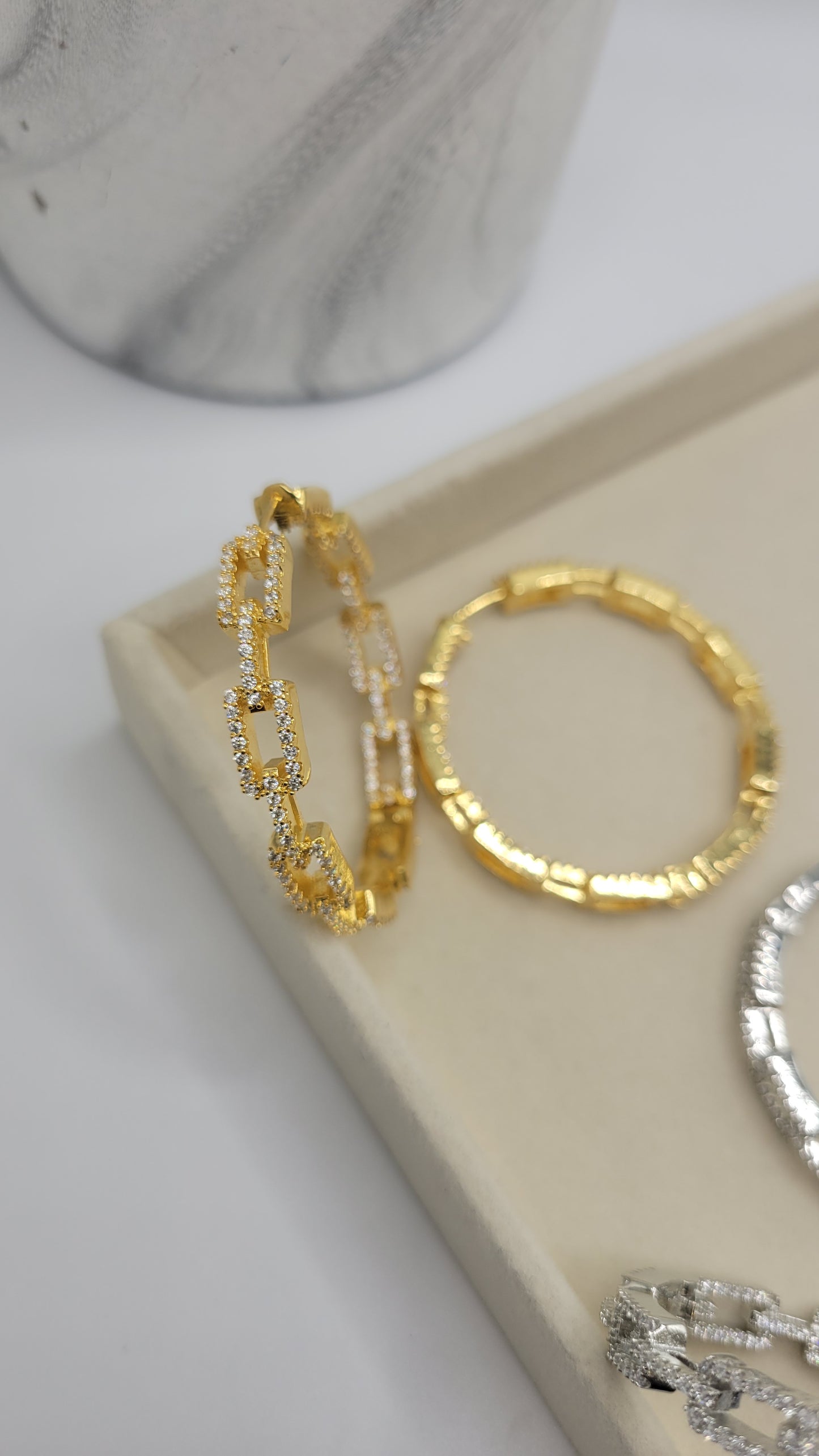 CZ hoops