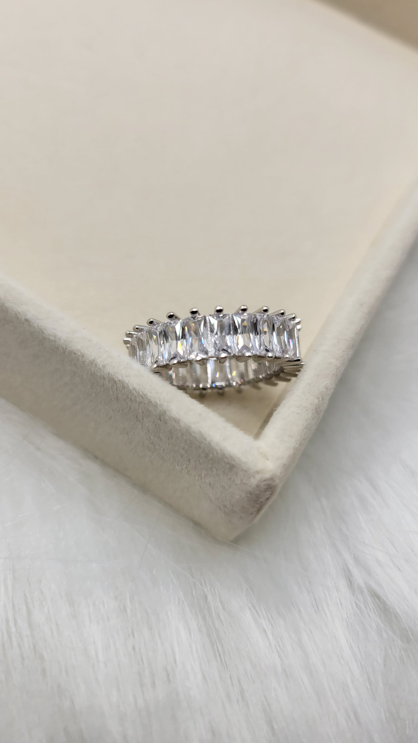 925 Baguette Ring