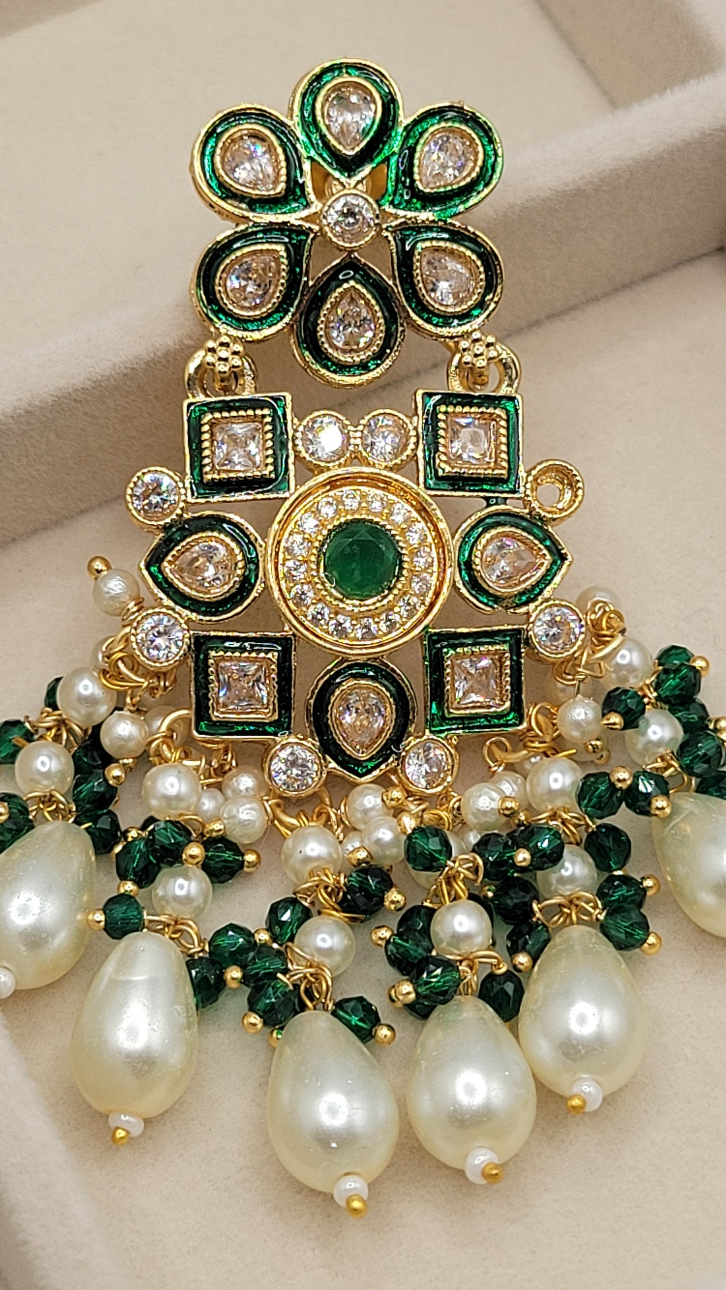 Kundan earrings
