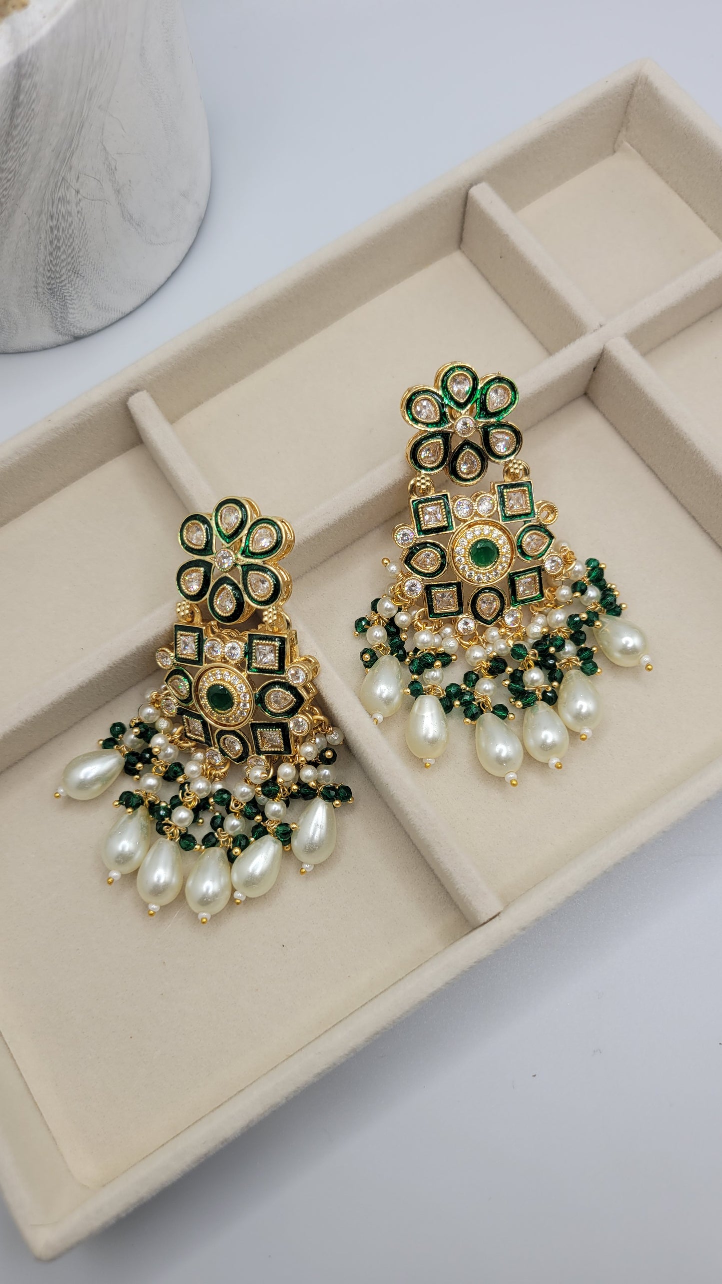 Kundan earrings