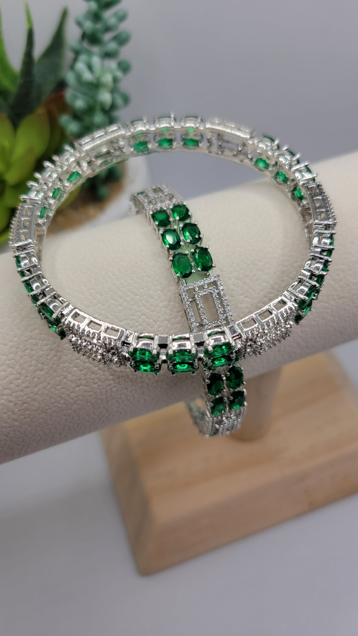 AD green bangles