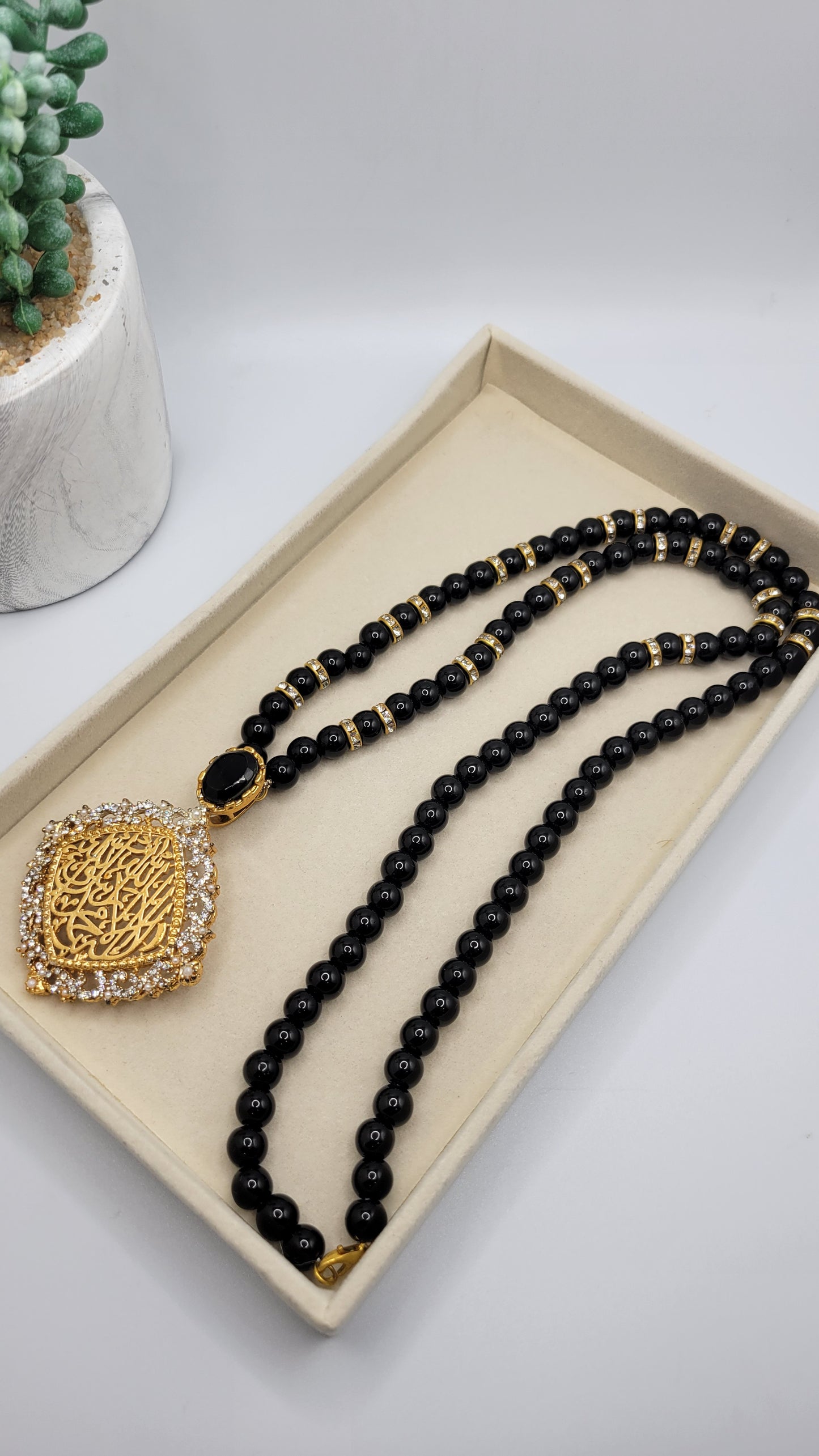 Muslim calligraphy mala