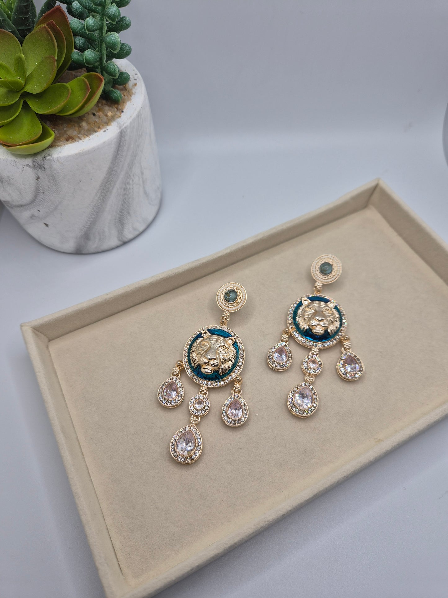 Inspired chandelier earrings