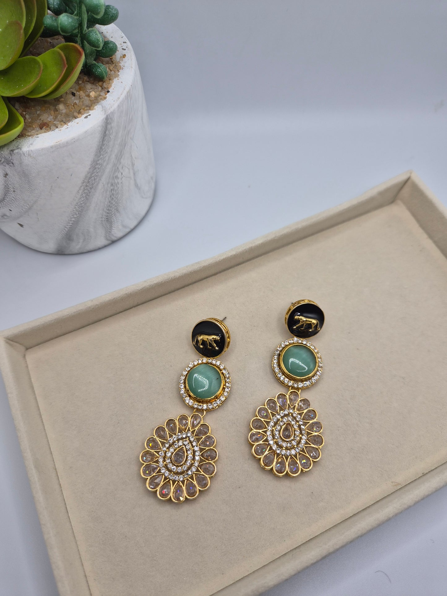Sabya-inspired earrings