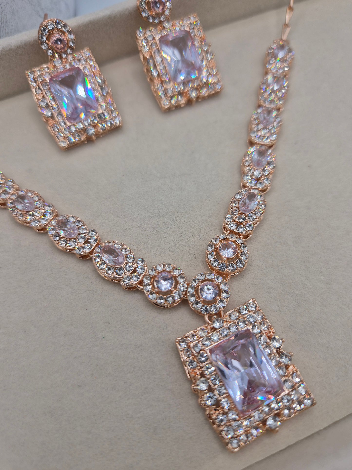 Rose gold AD set