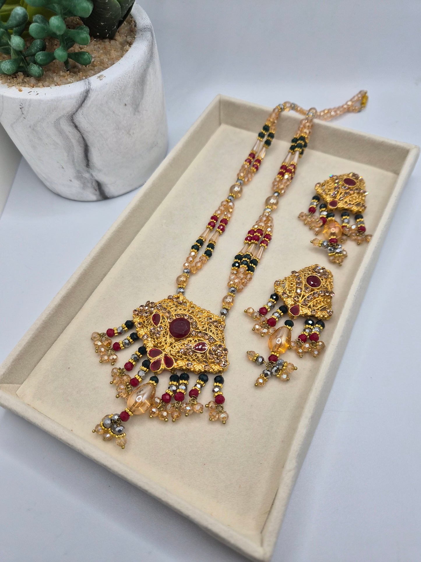 Beaded mala set