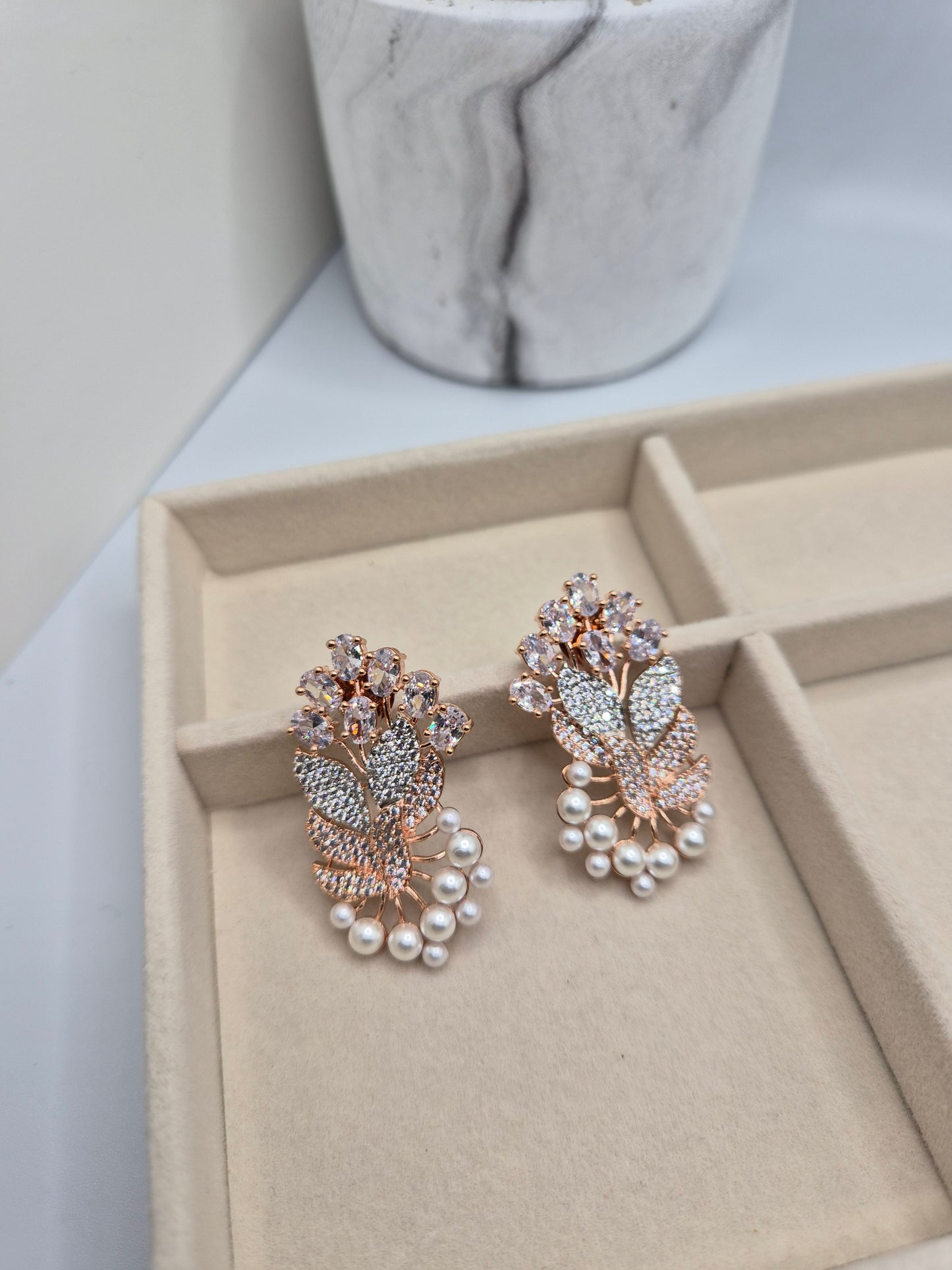AD earrings