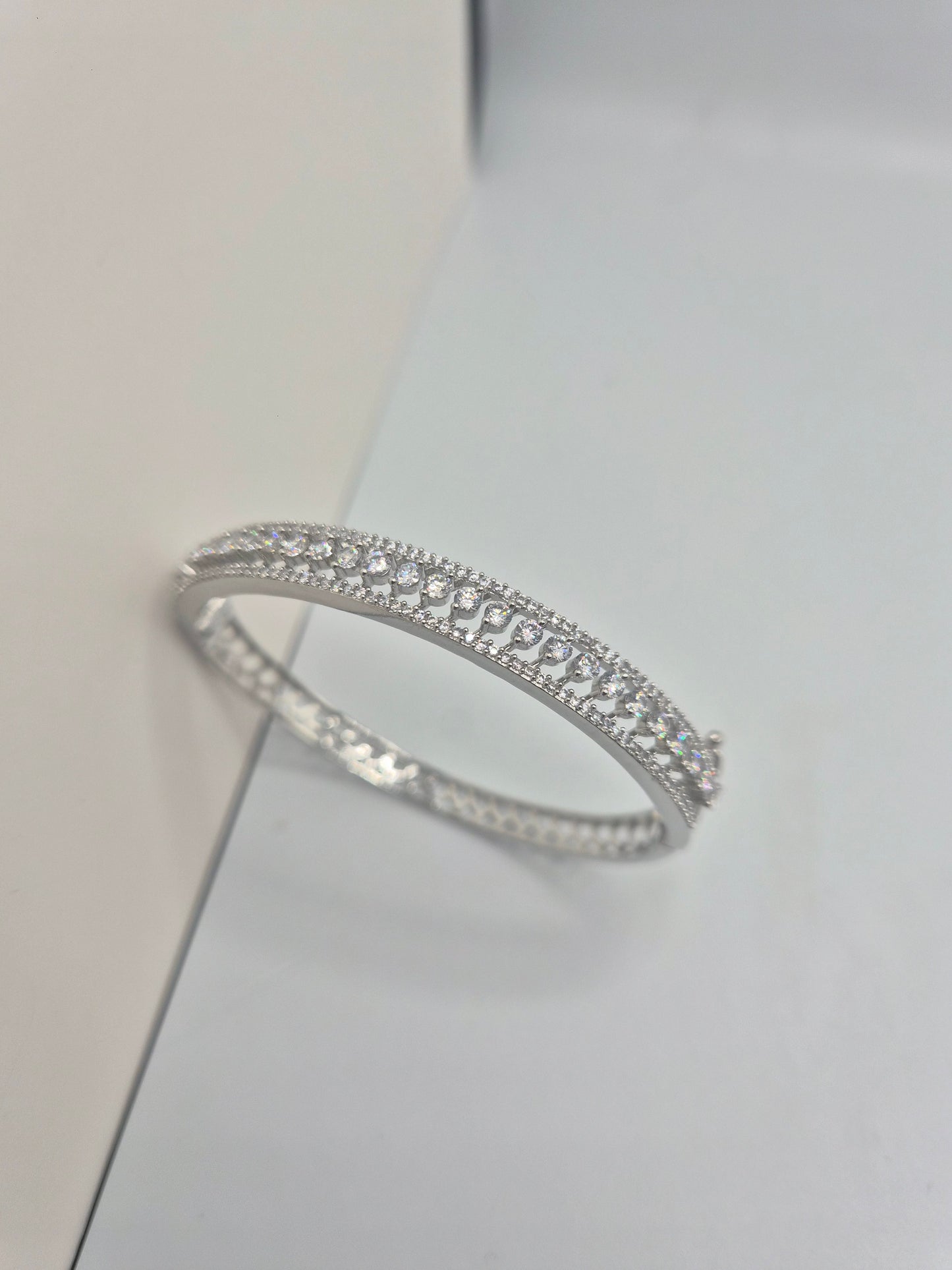 Silver bangle