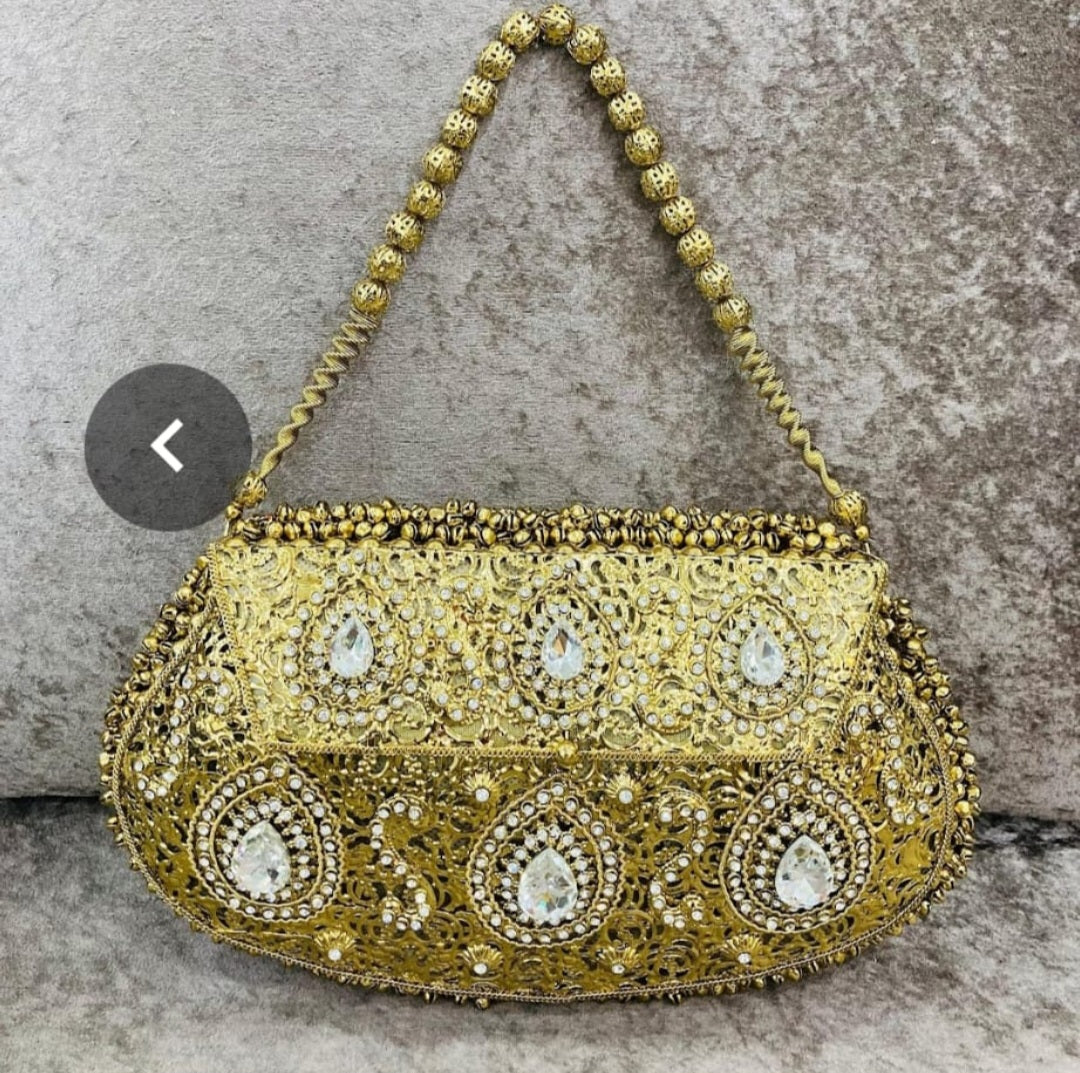 Metal purse