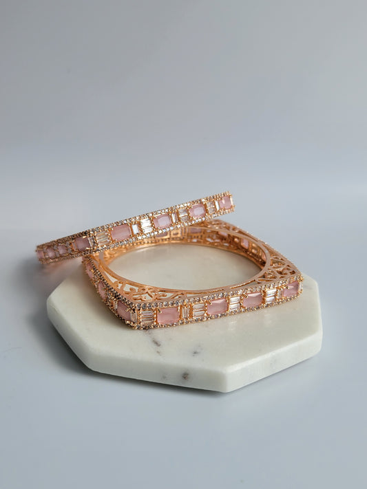 Rose Gold and Blush Pink AD Square