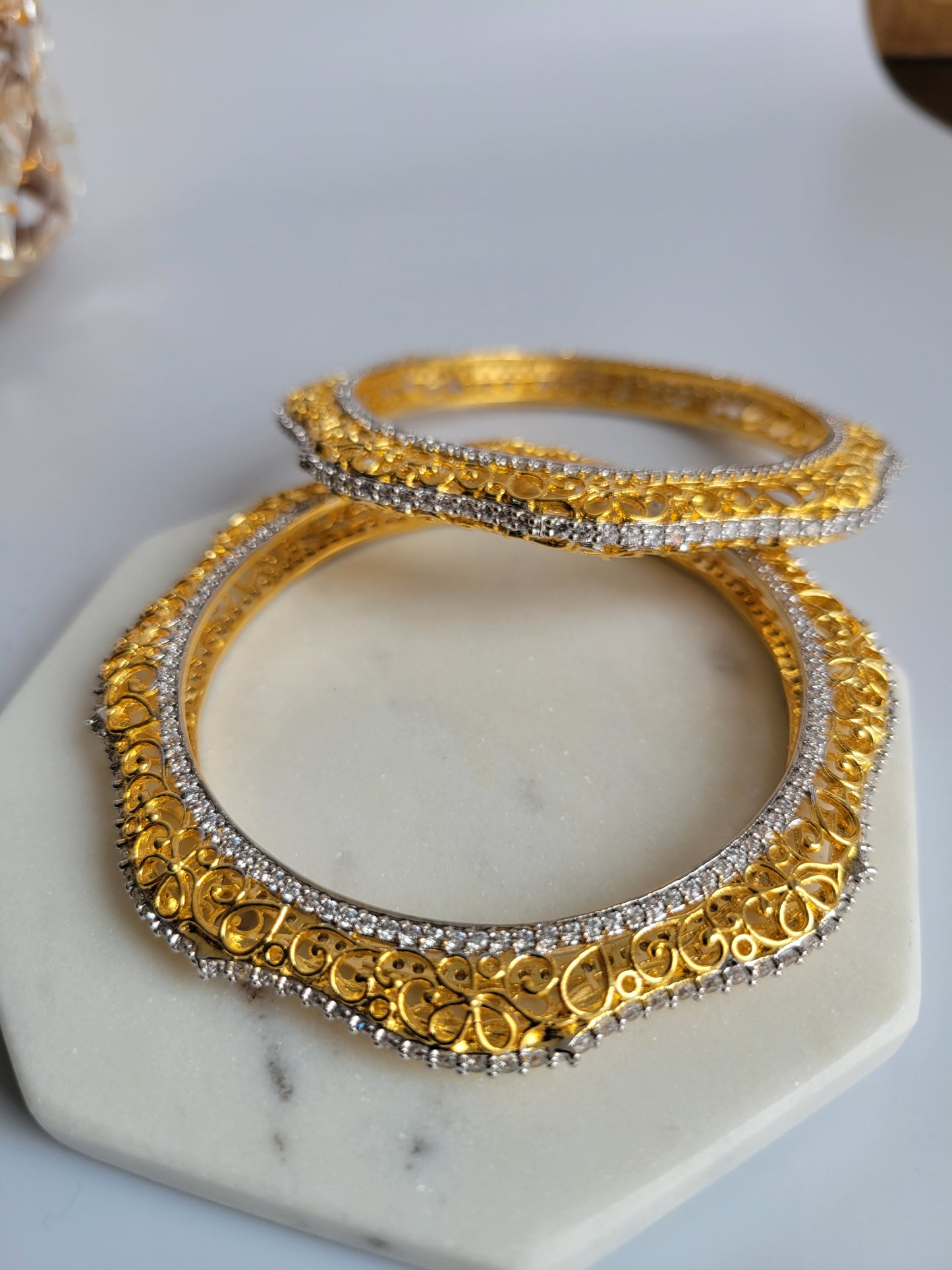 American Diamond Bangles