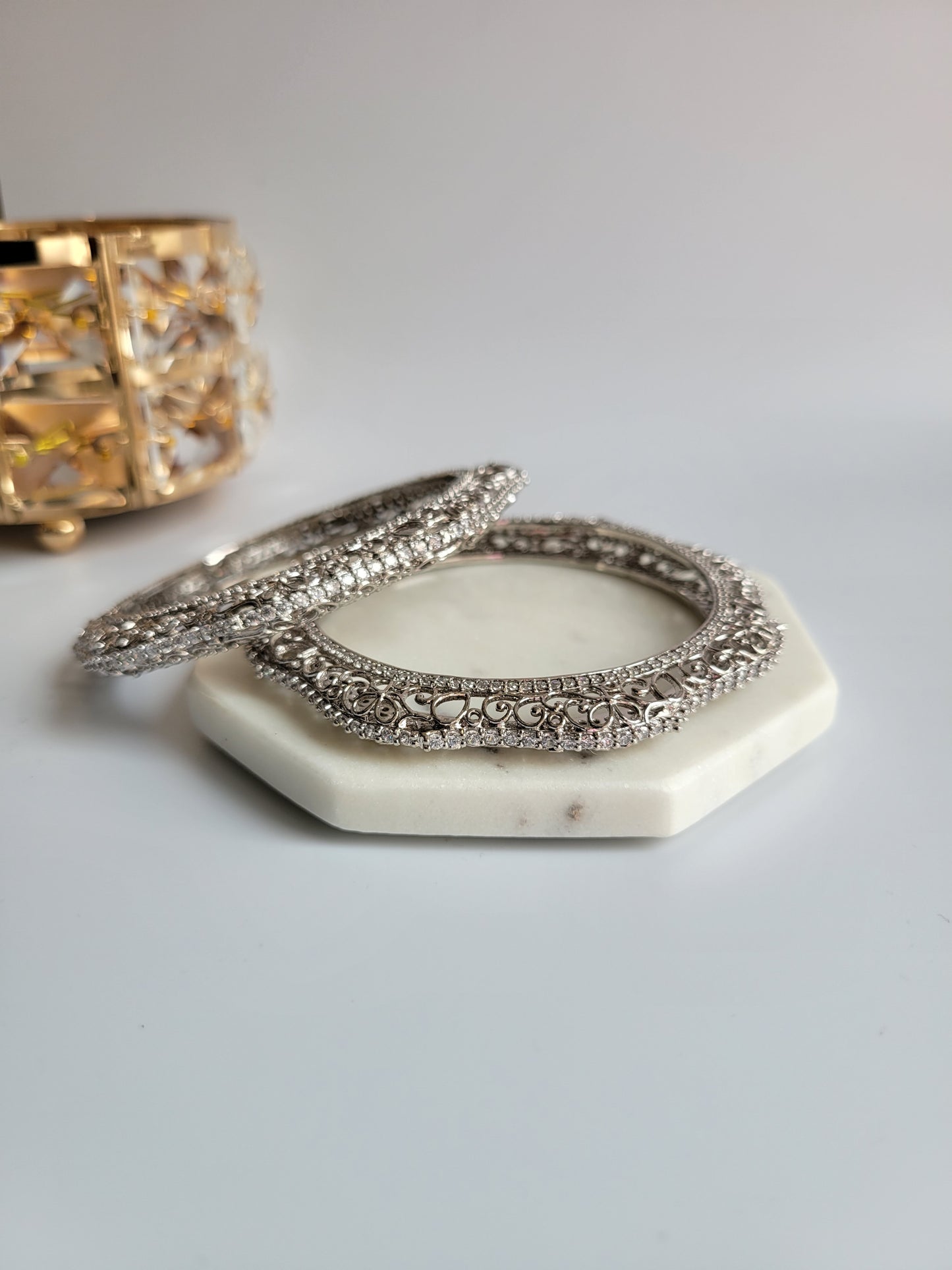 American Diamond Bangles