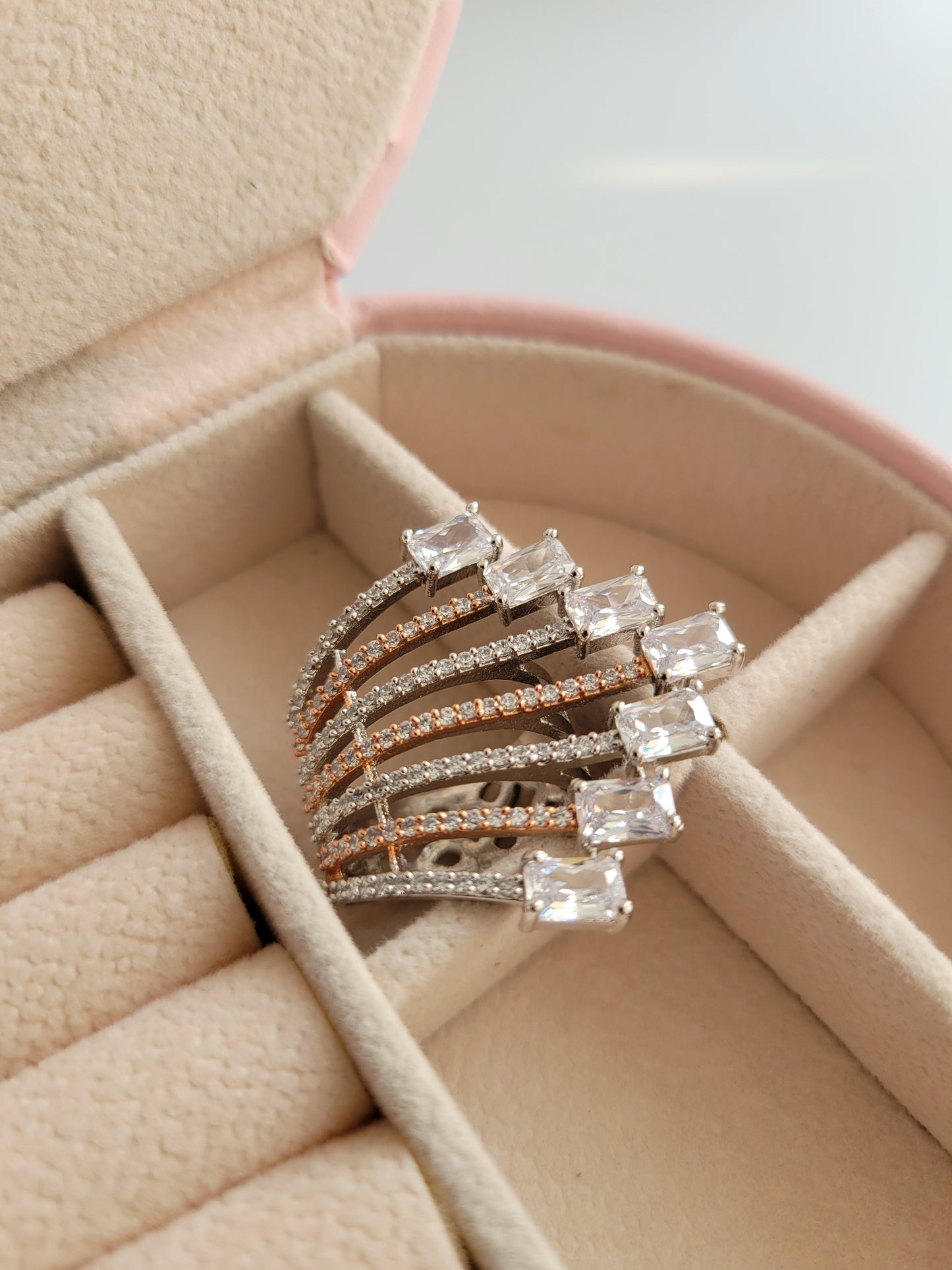 Rose Gold and Rhodium AD