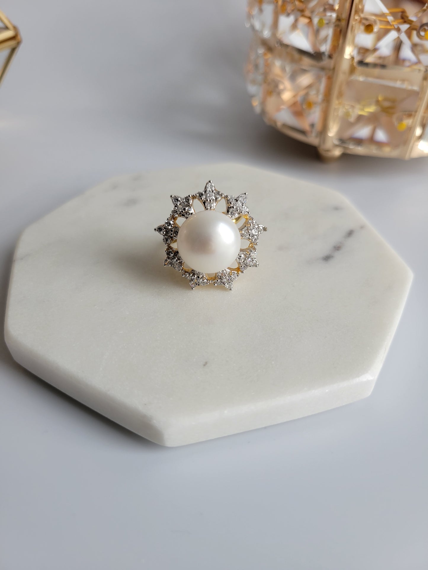 AD Pearl Ring