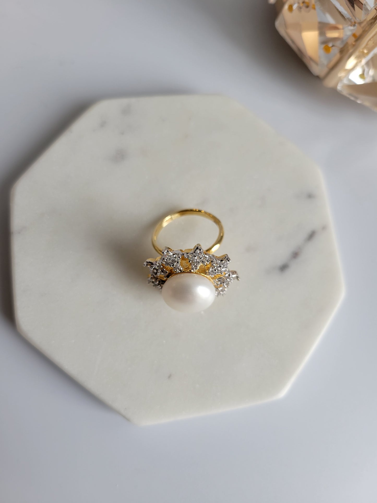 AD Pearl Ring