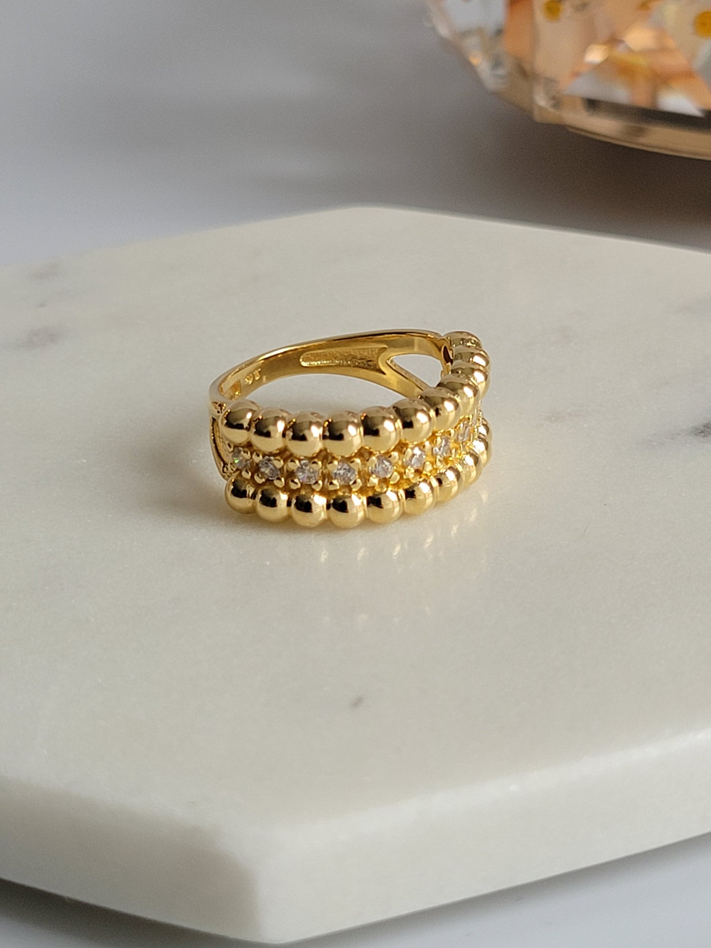 18K Gold Filled Ring