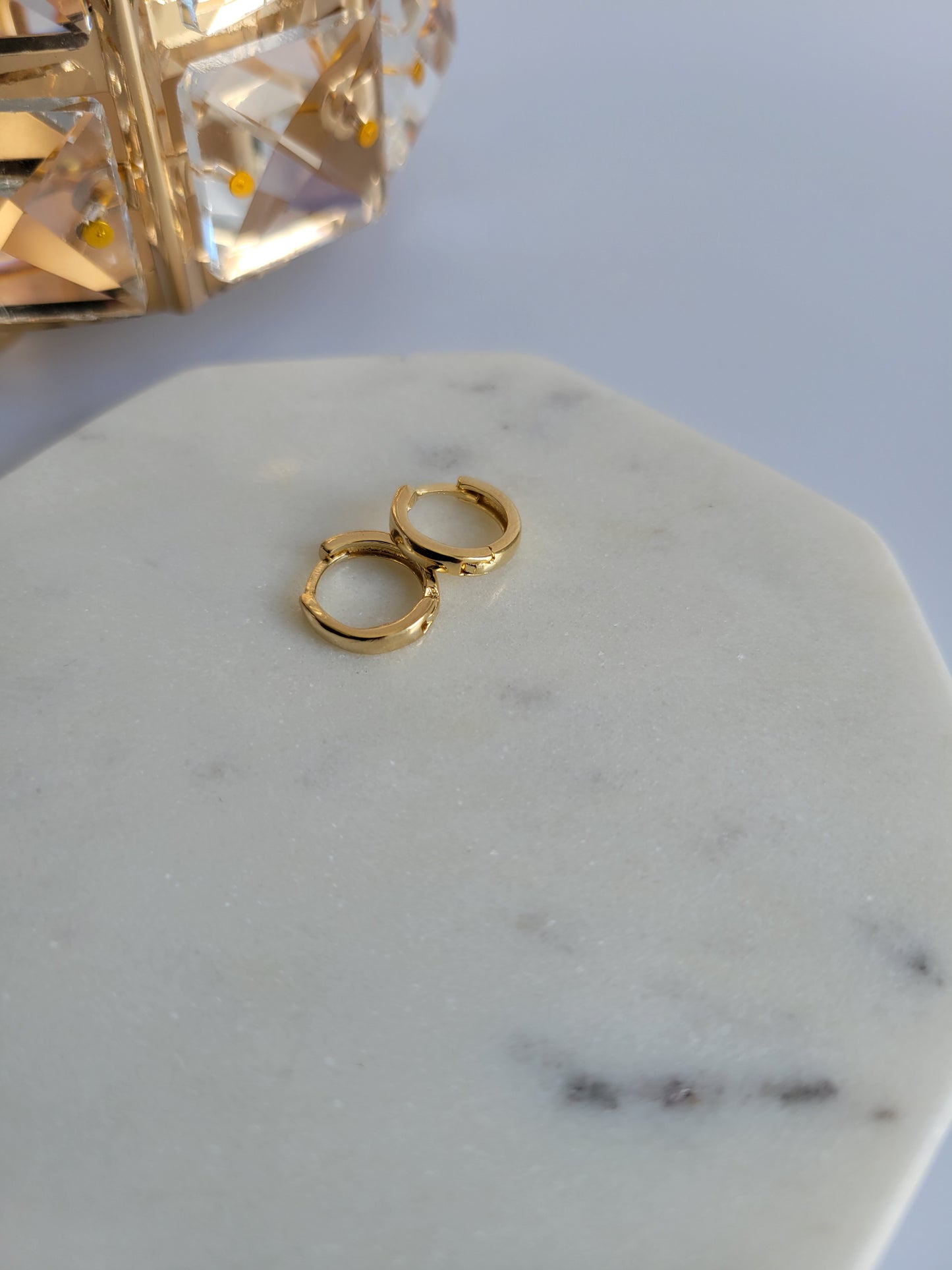 18K Gold Filled Hoops