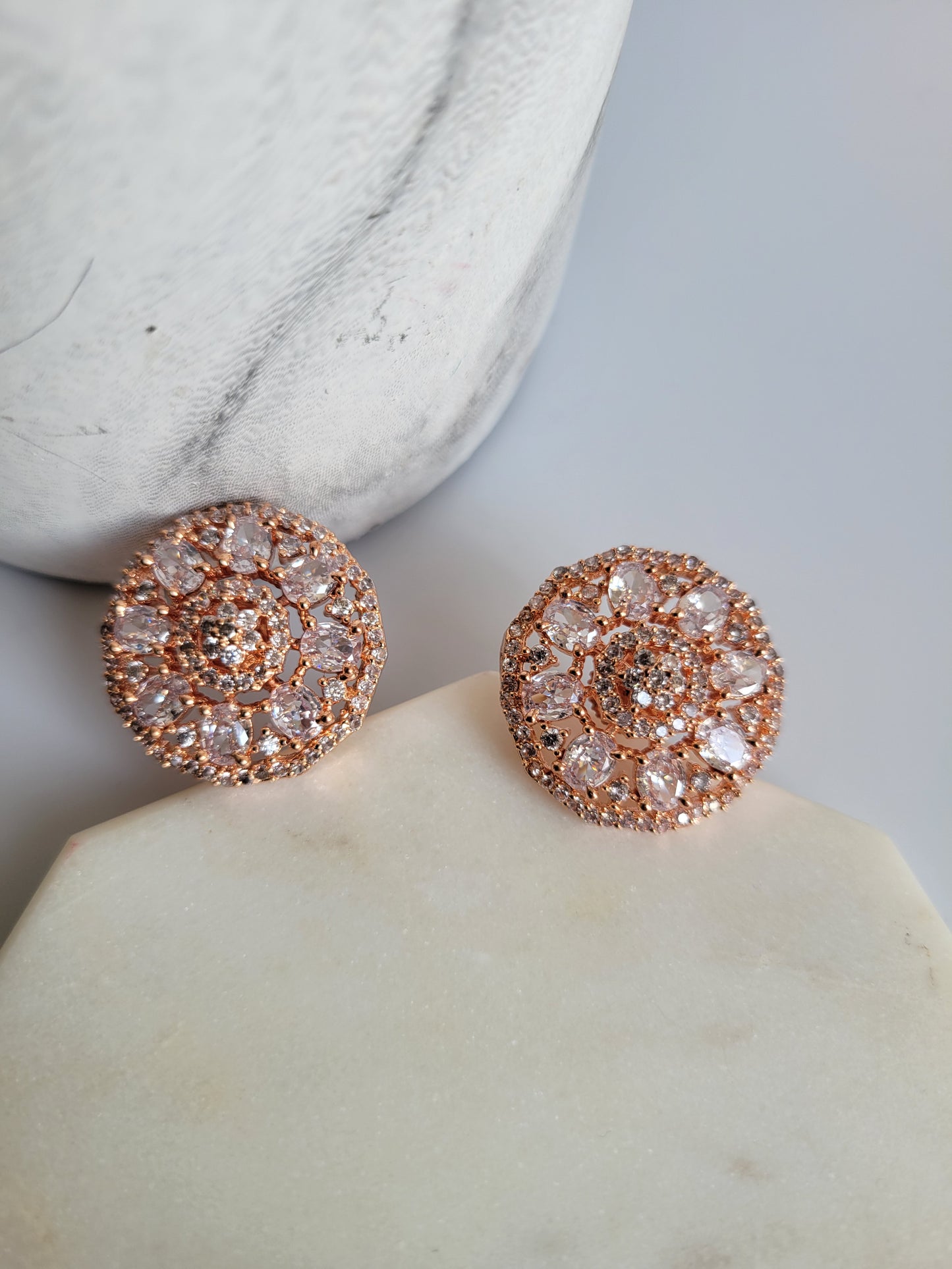 American Diamond Studs