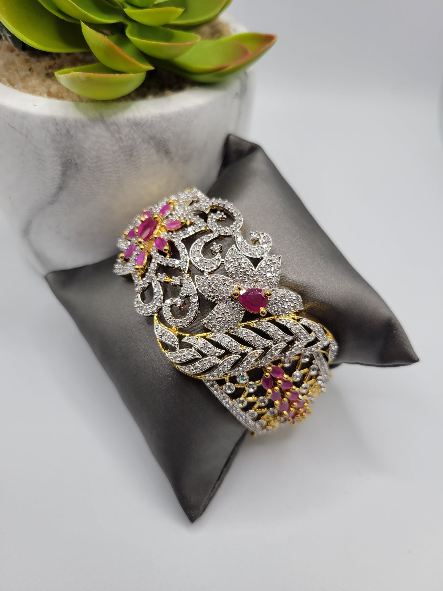 Magenta AD bangle