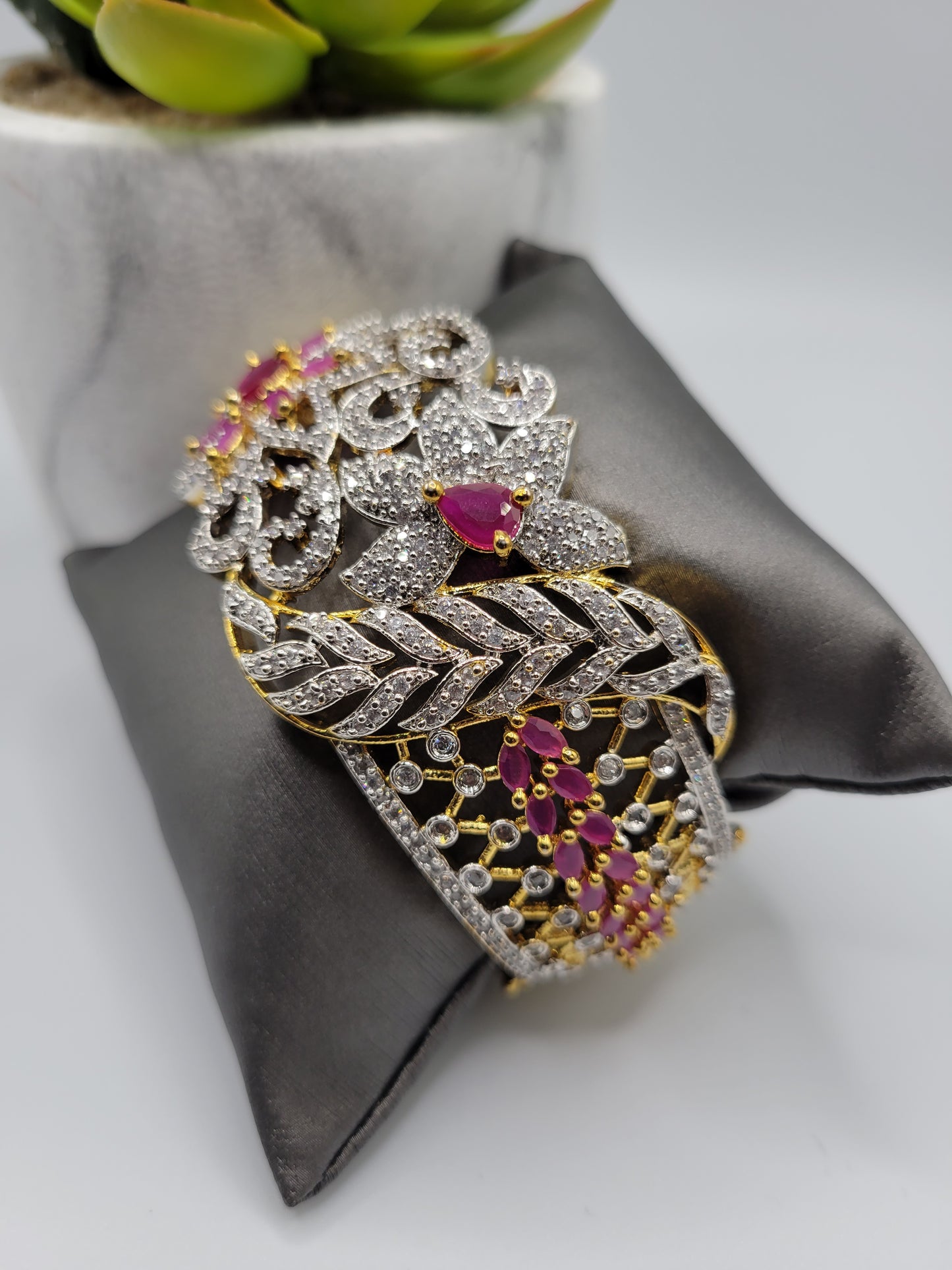 Magenta AD bangle