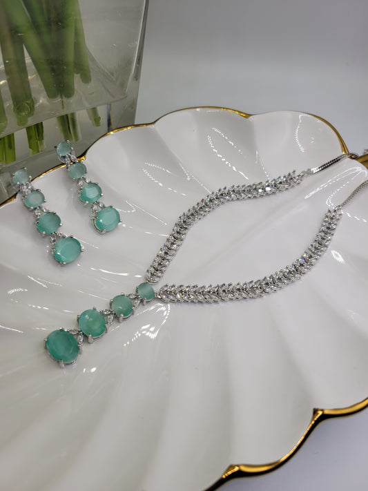 Mint AD necklace set