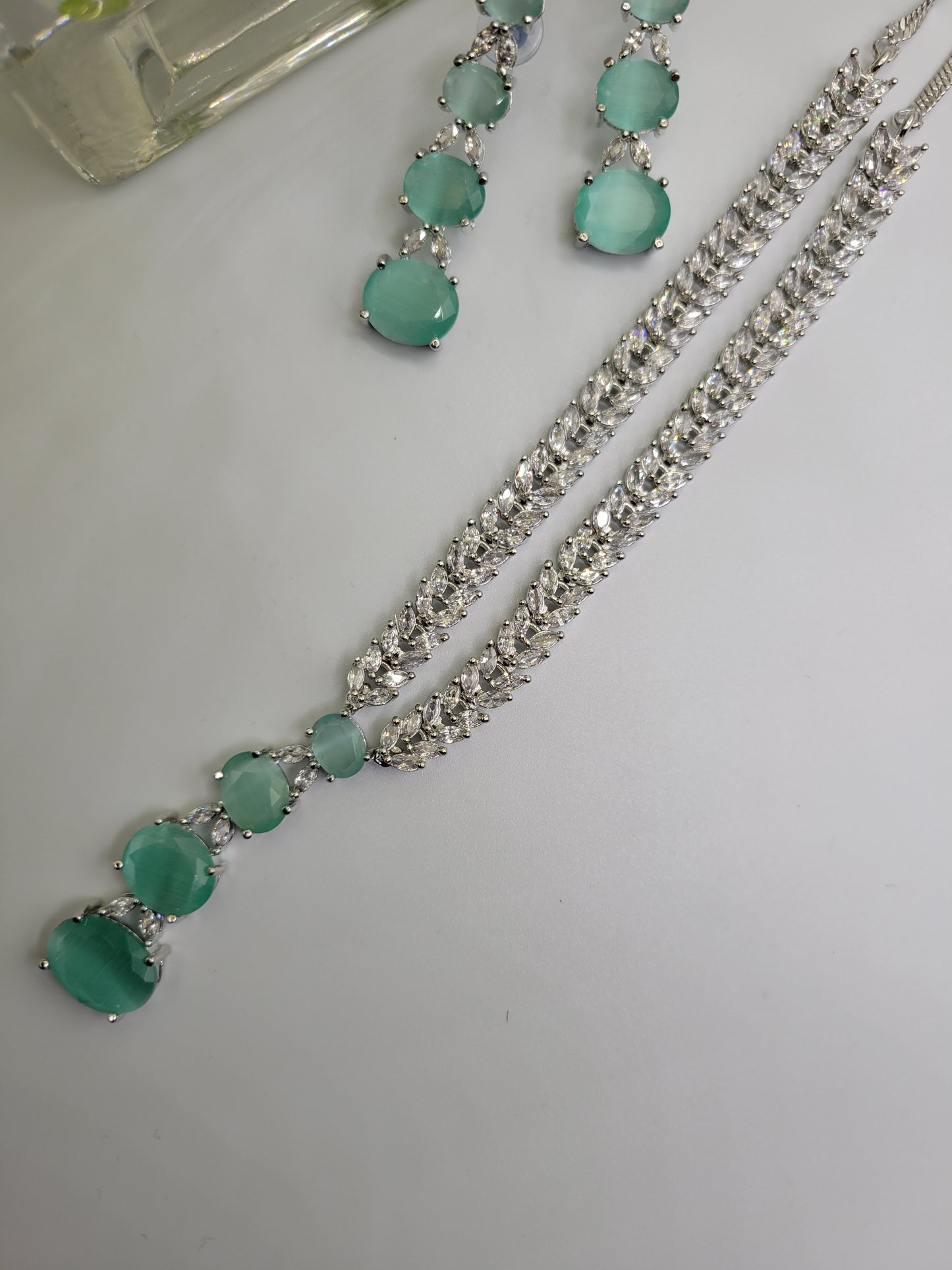 Mint AD necklace set