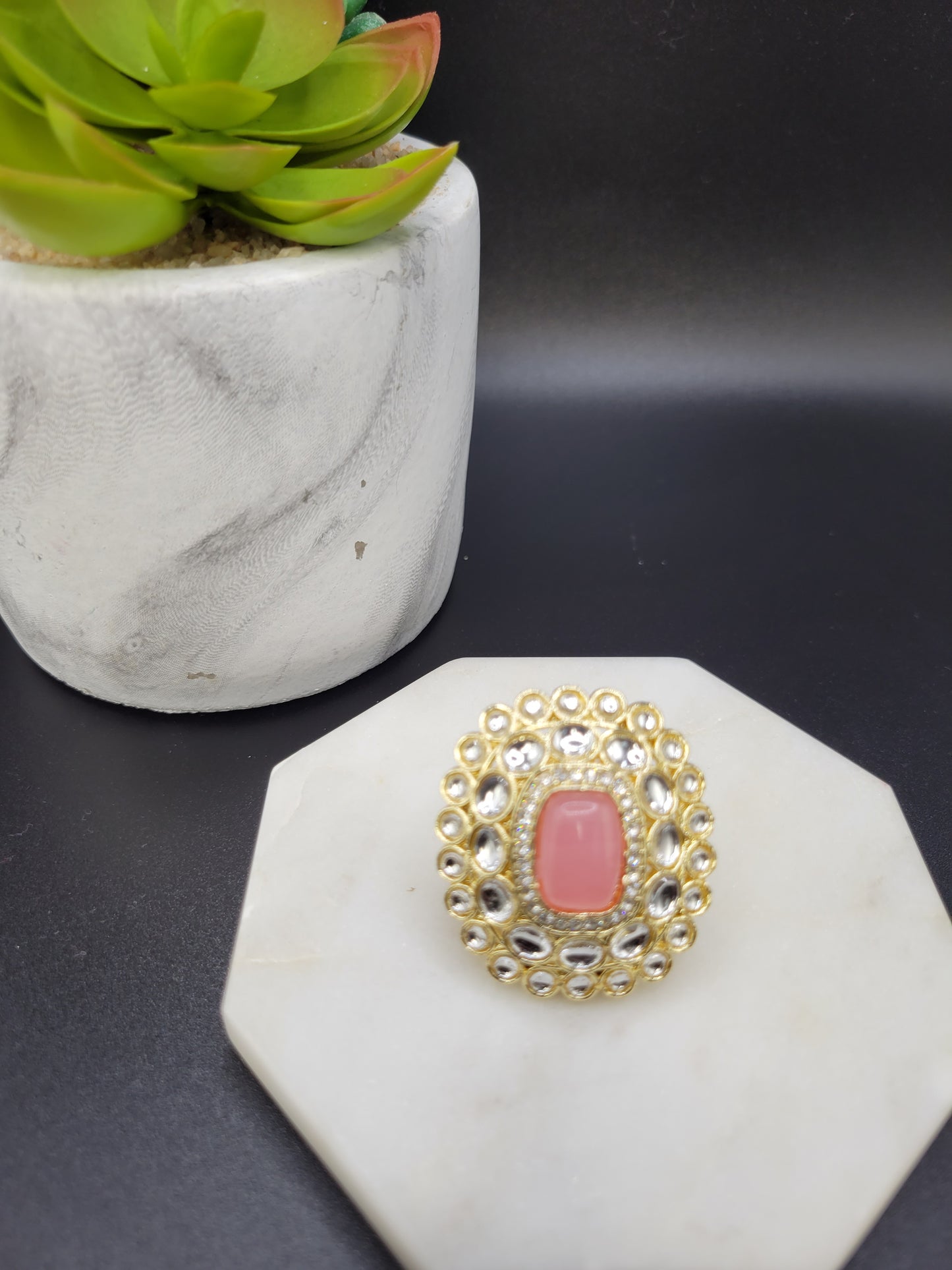 Kundan ring