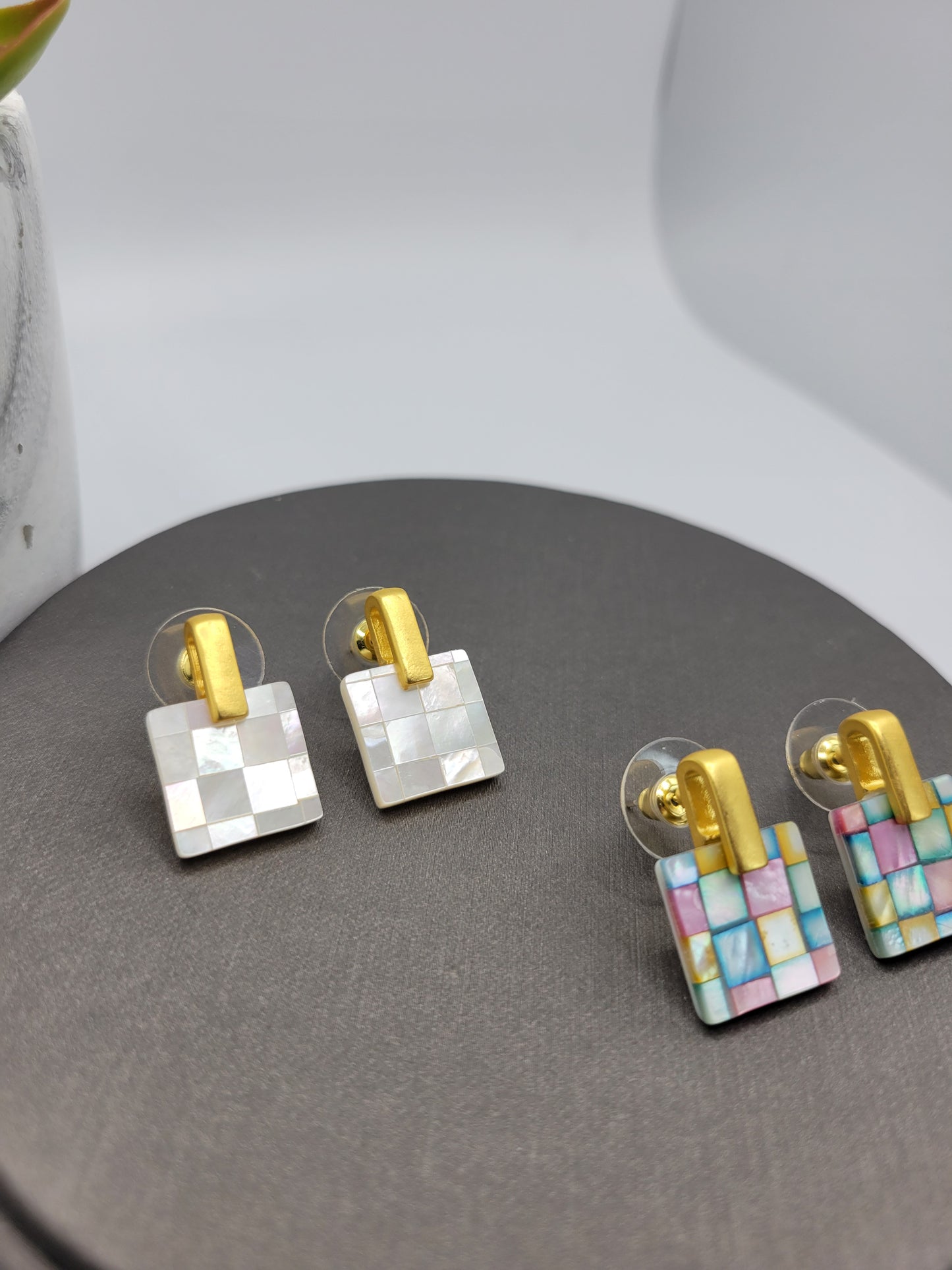 Mother of pearl earrings