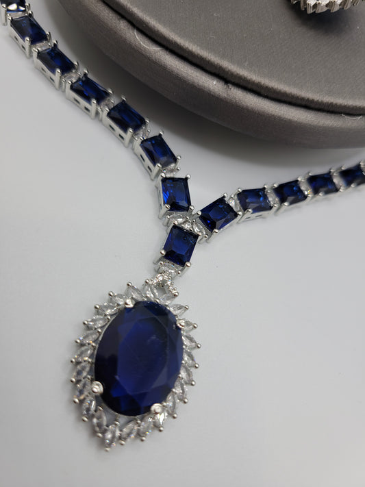 Sapphire necklace