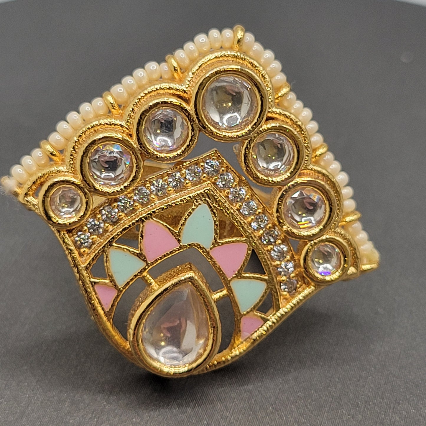 Kundan AD ring