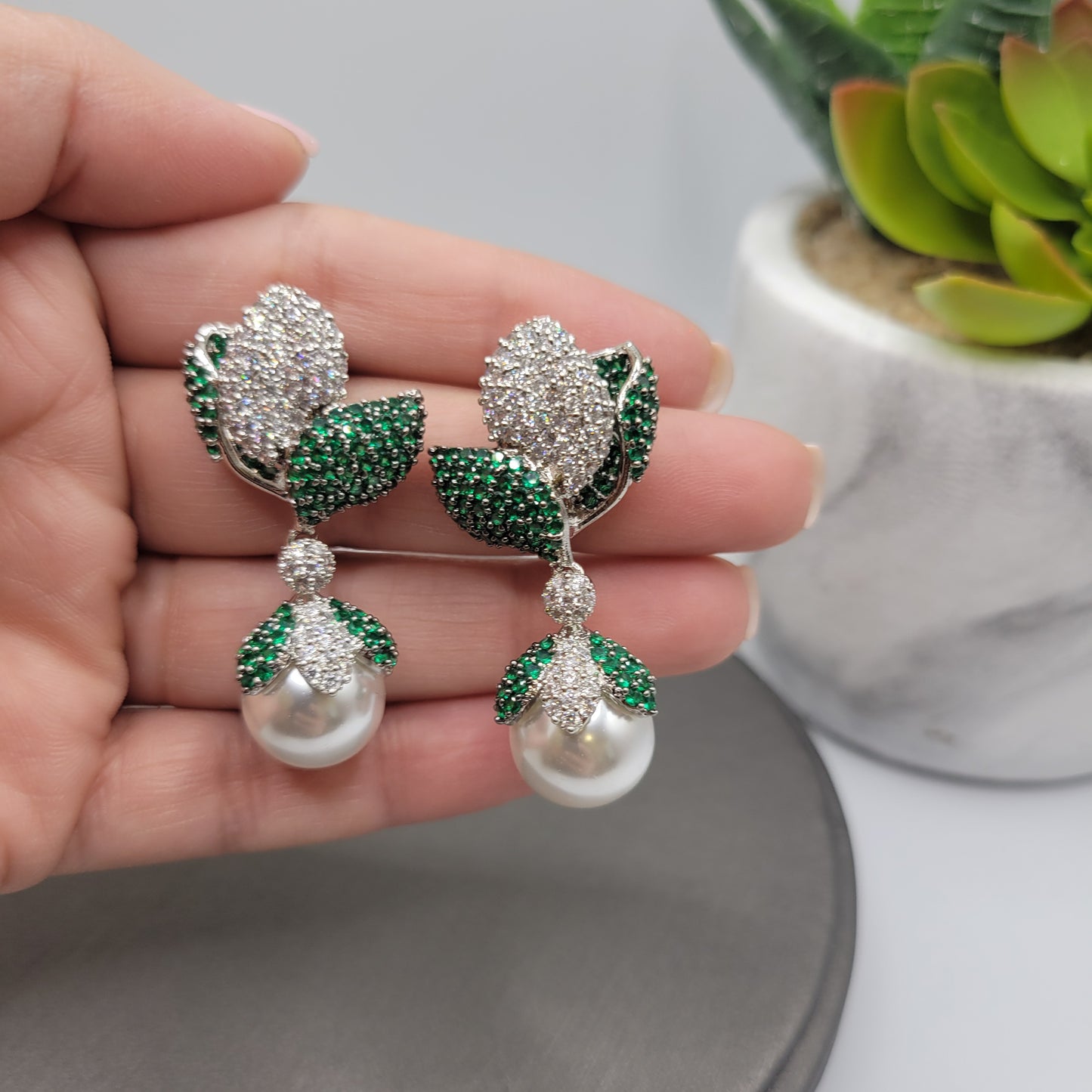 Micro AD earrings