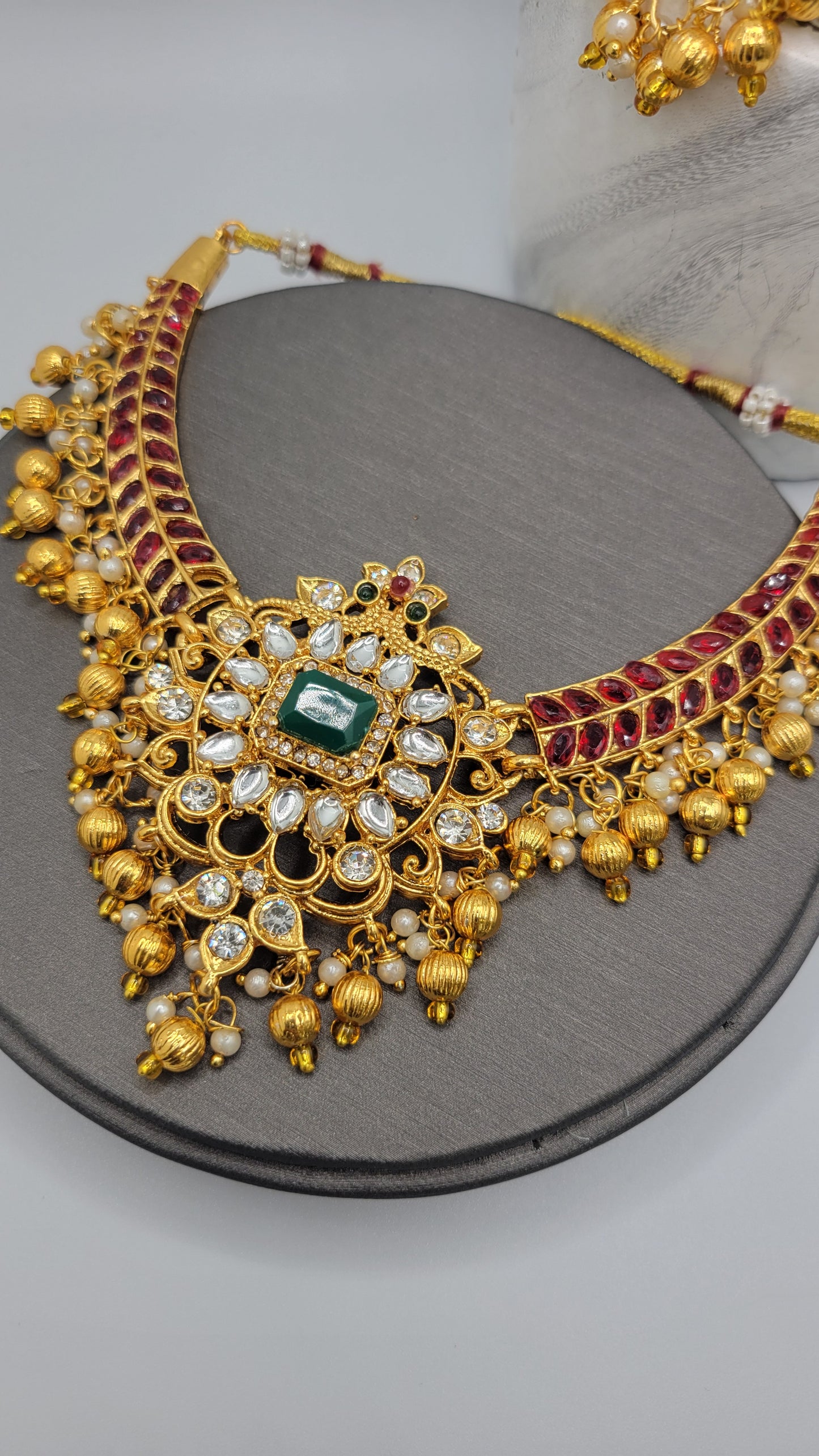 Kundan necklace set - IP