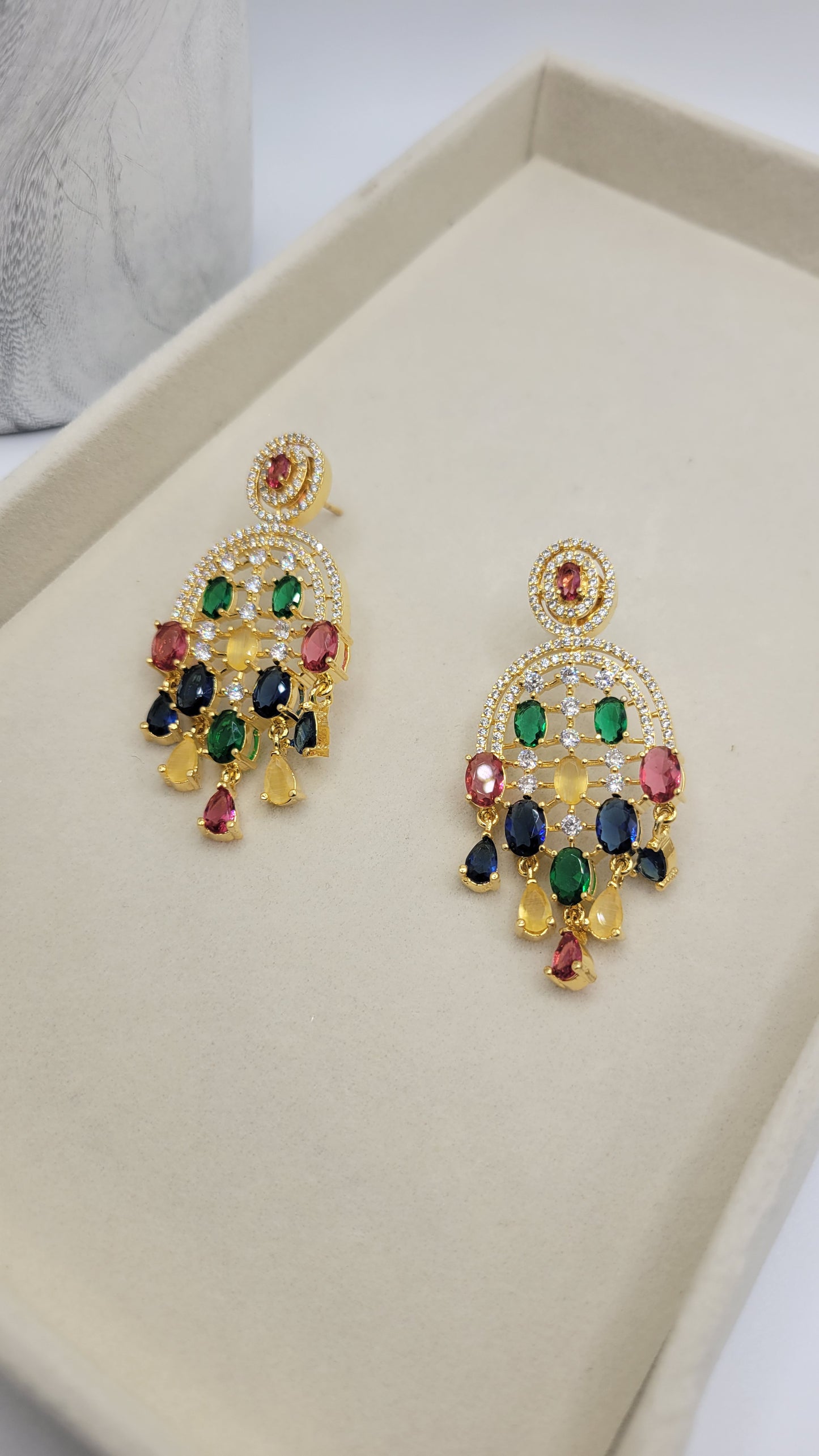 CZ Multi Earrings