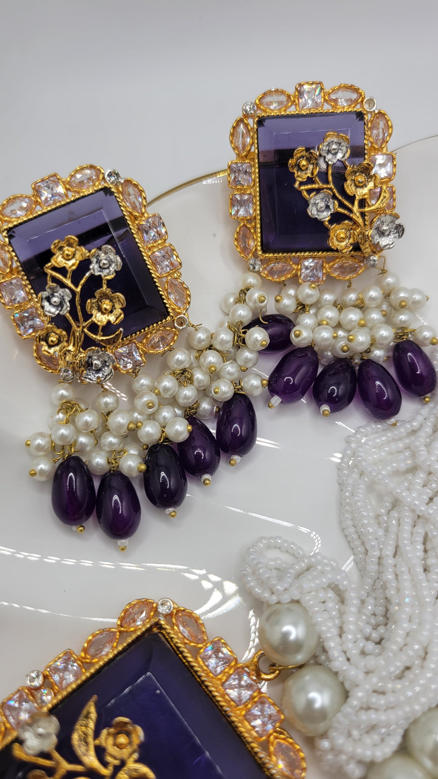 Purple pearl set