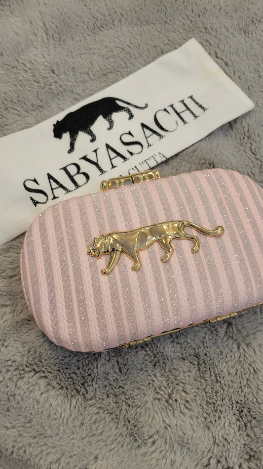 Pink clutch