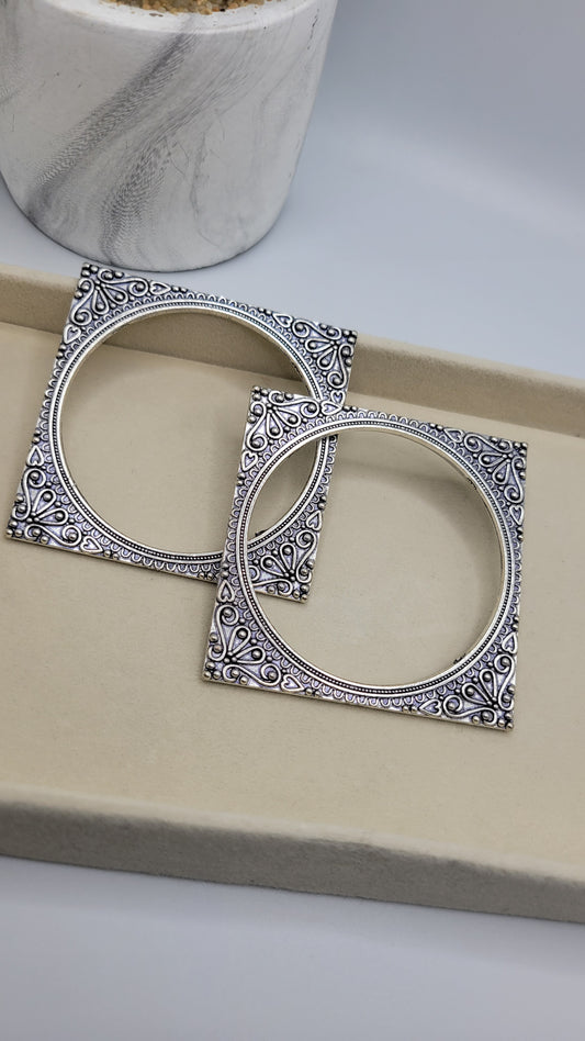 Silver bangles