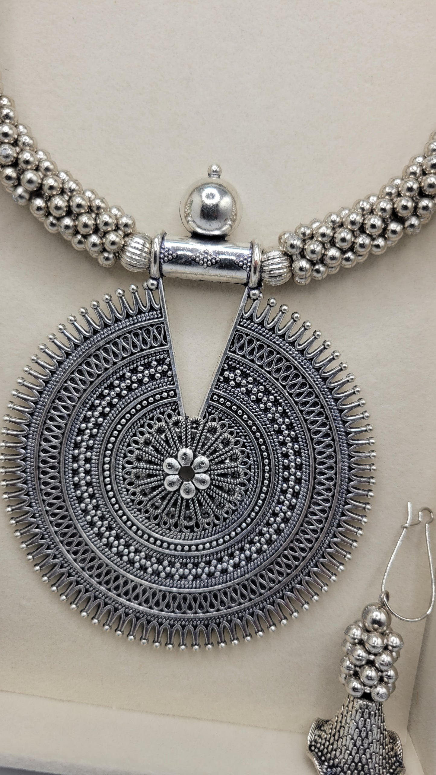 Silver hasli set