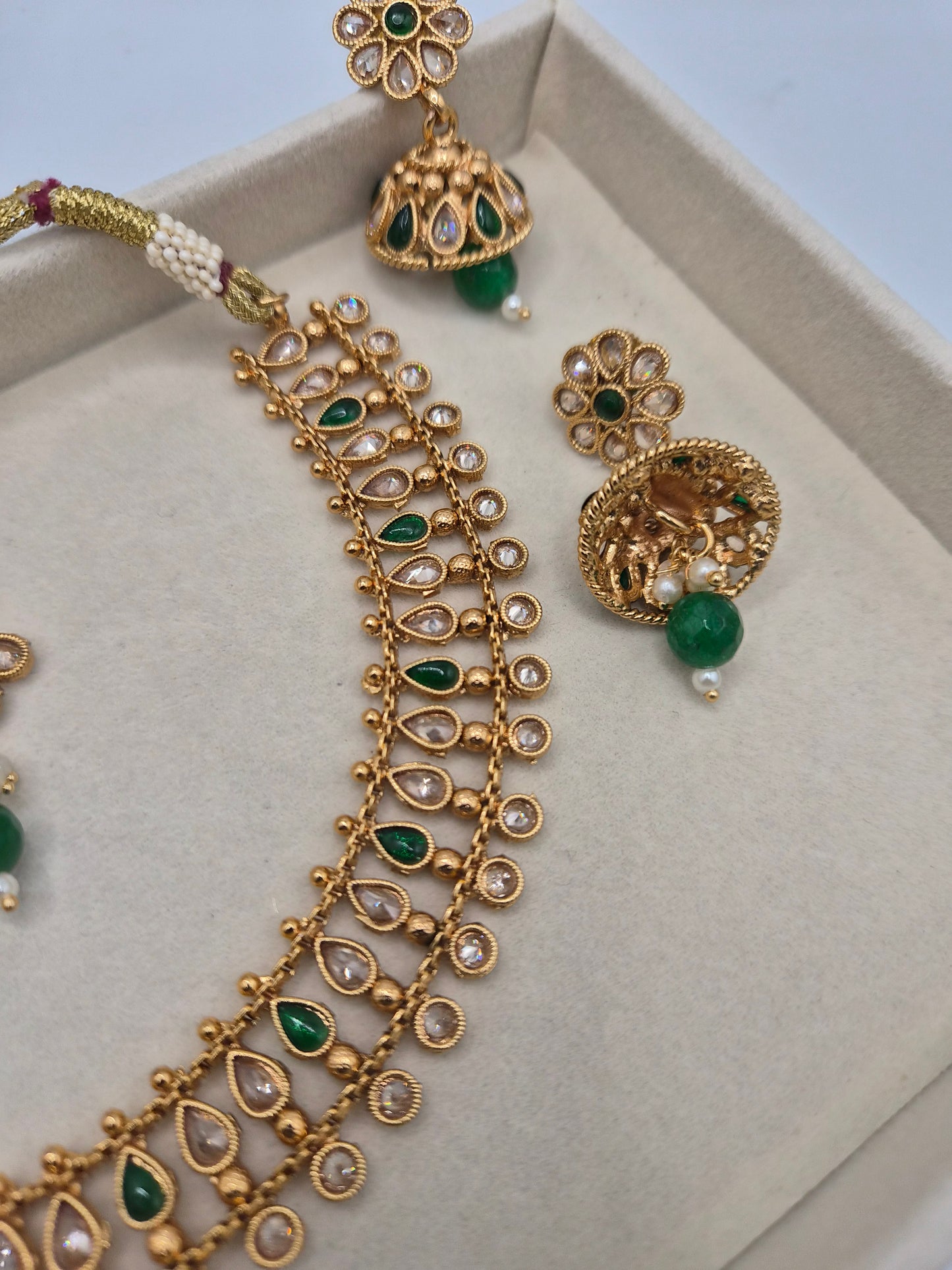 Polki kundan set