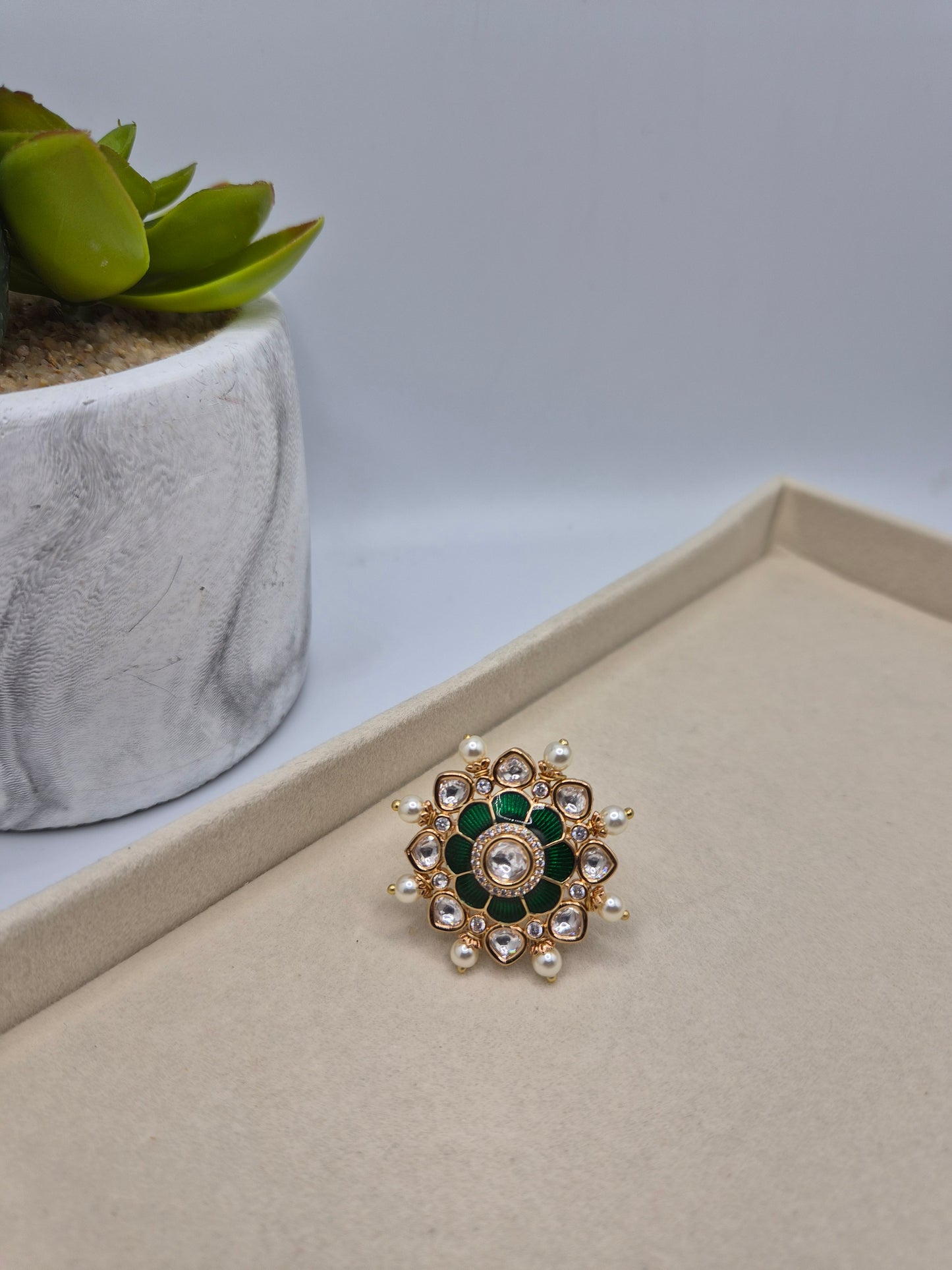 Kundan Ring