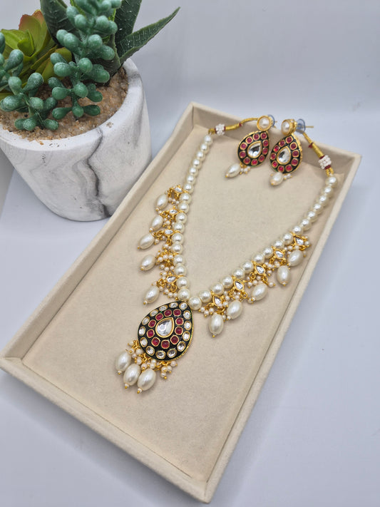 Pearl Meenakari sets