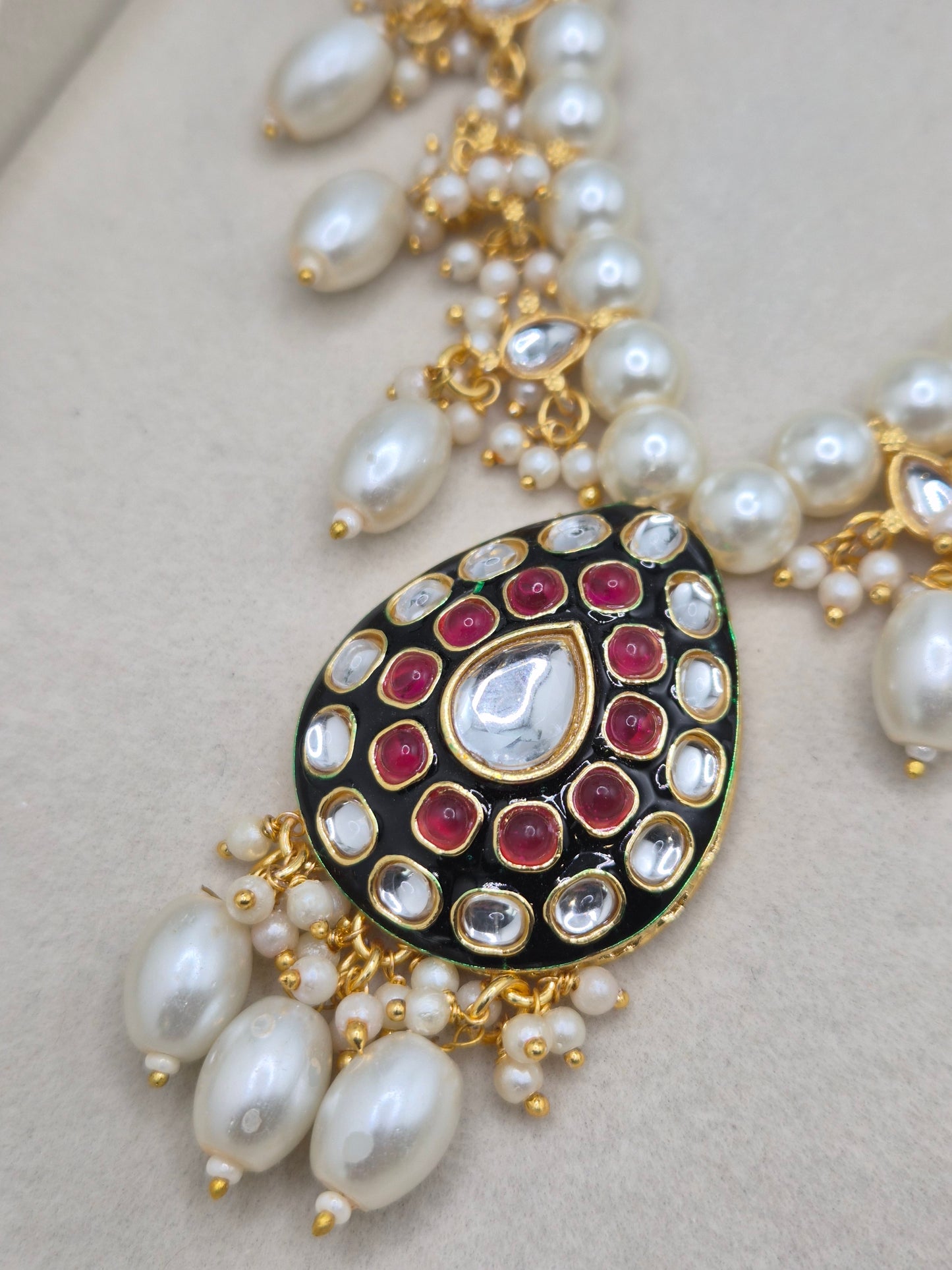 Pearl Meenakari sets