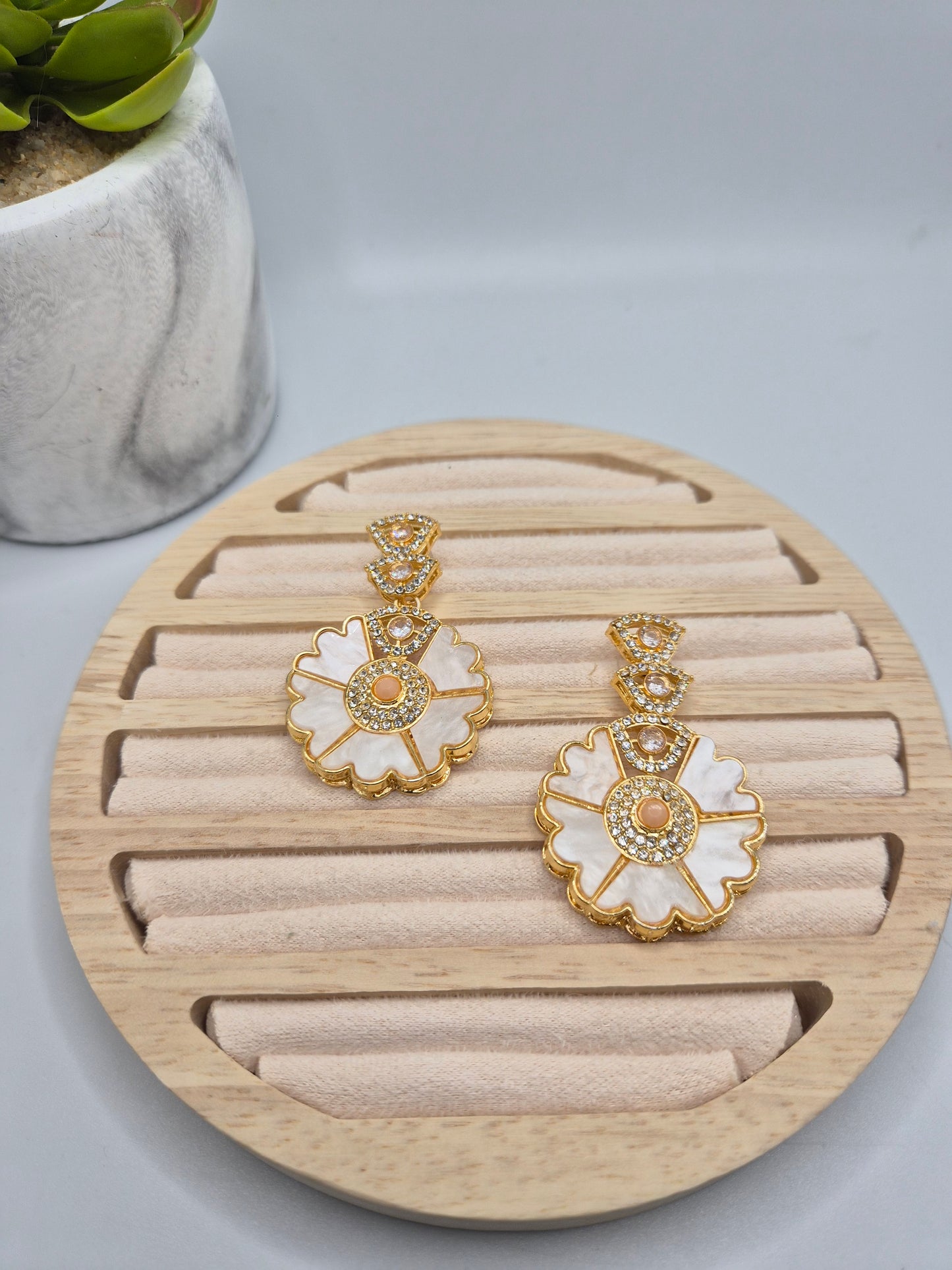 Mother of pearl earrings