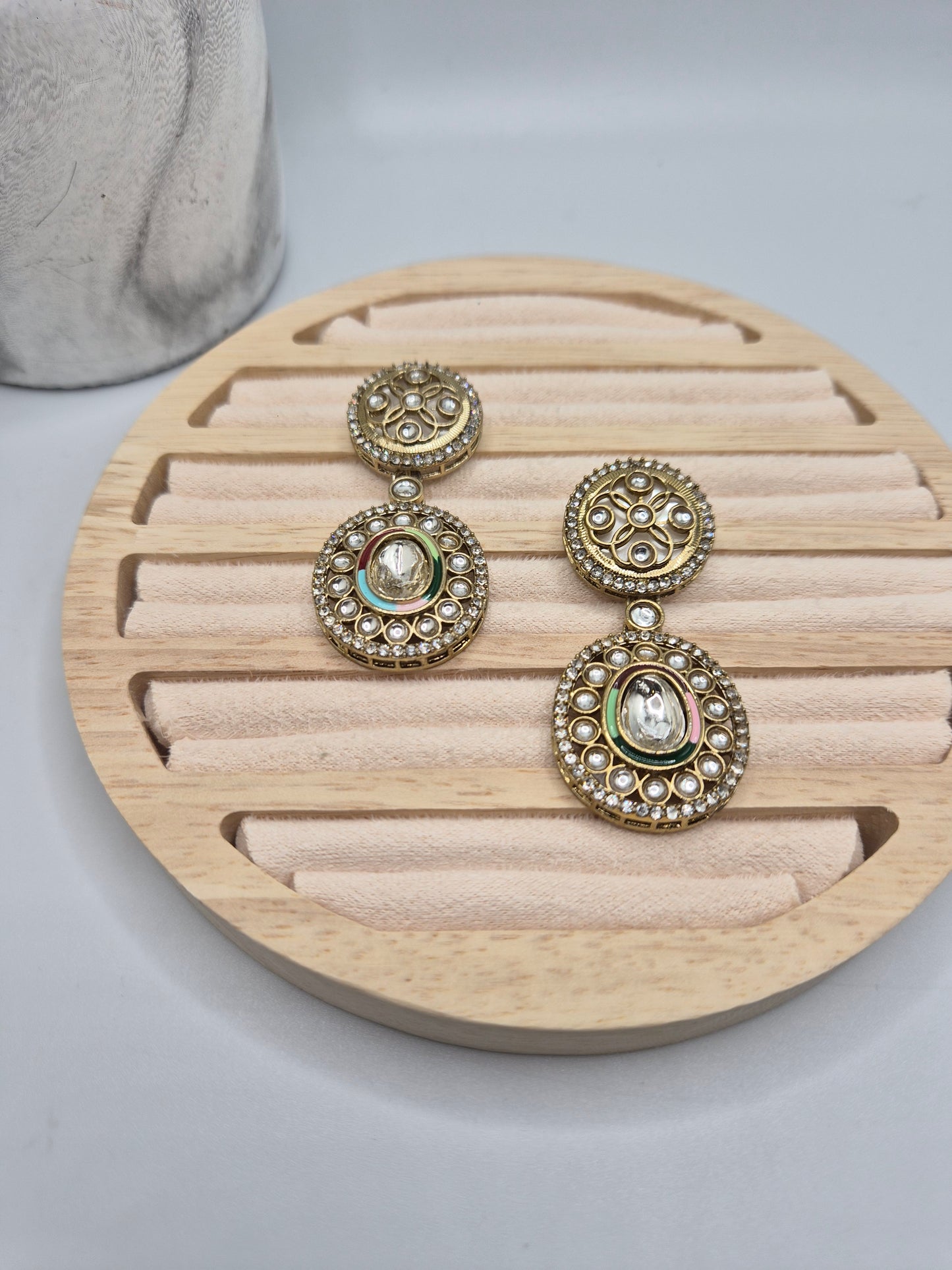 Kundan earrings
