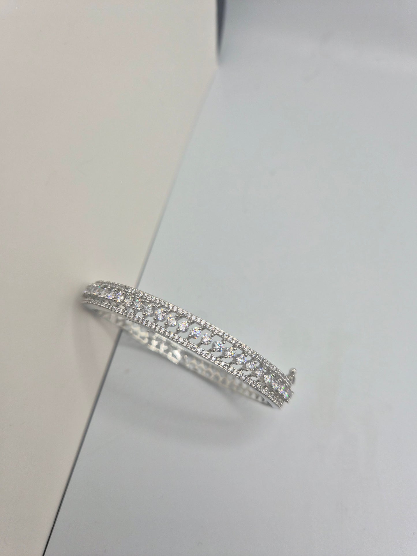 Silver bangle