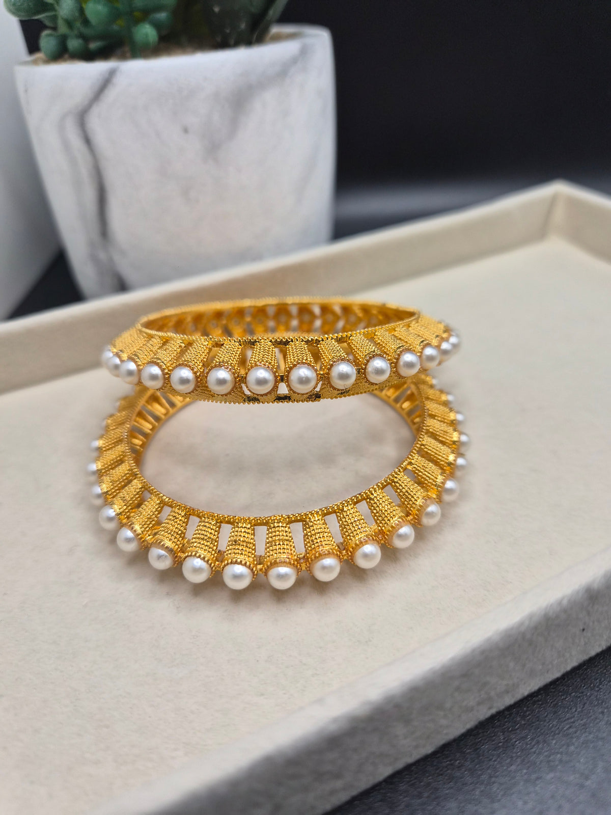 Statement bangles