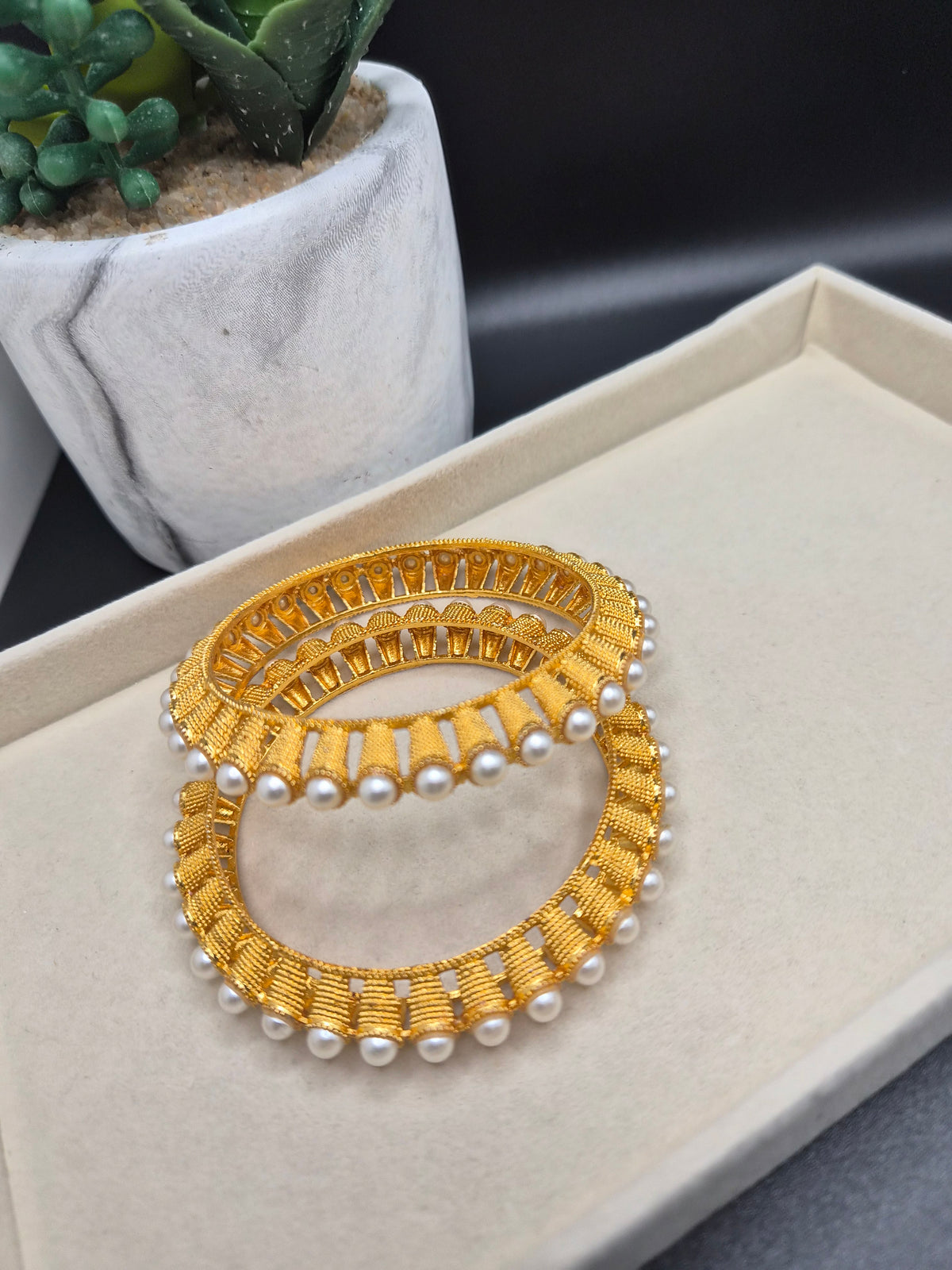 Statement bangles